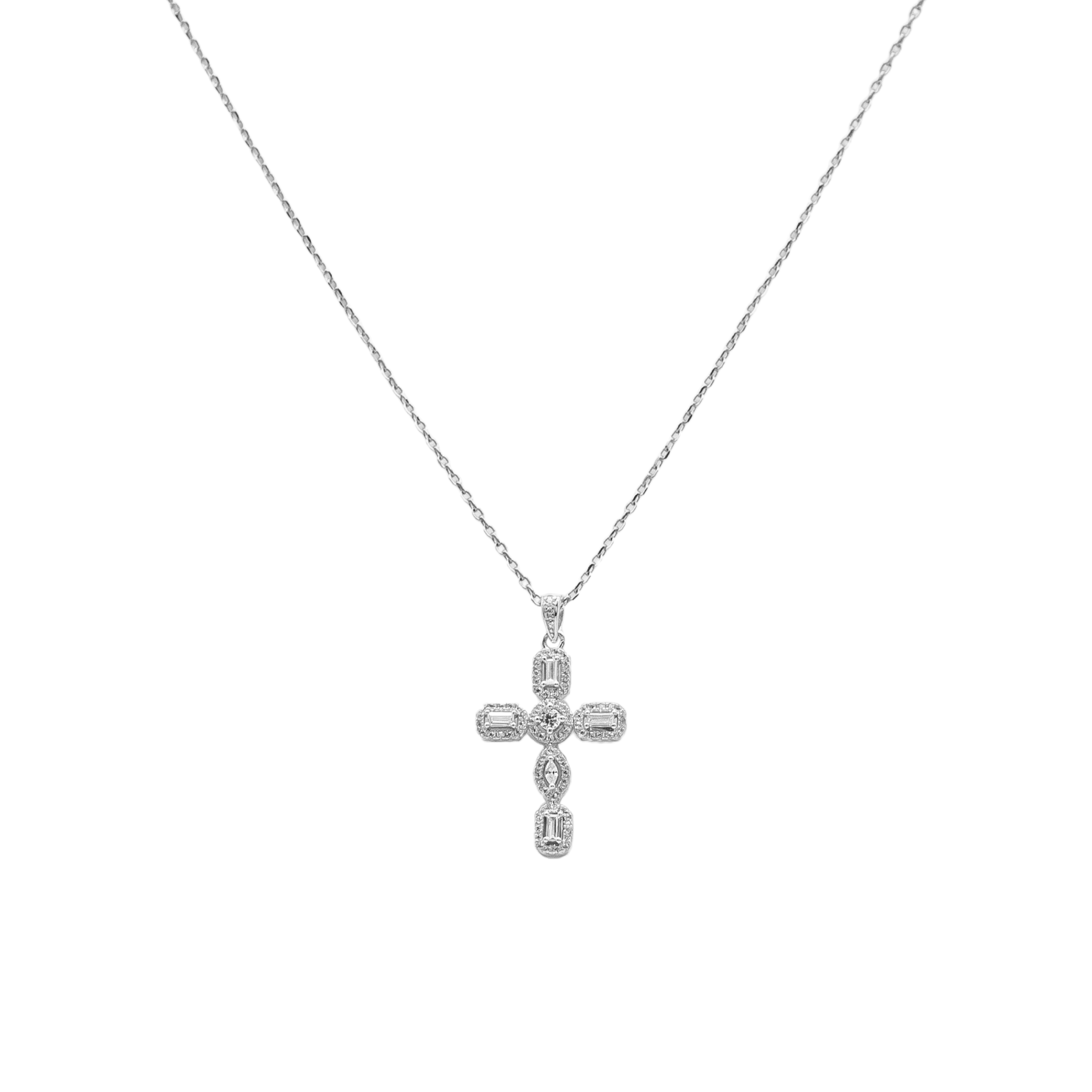 COLLIER "CROIX SAINTE MINI"