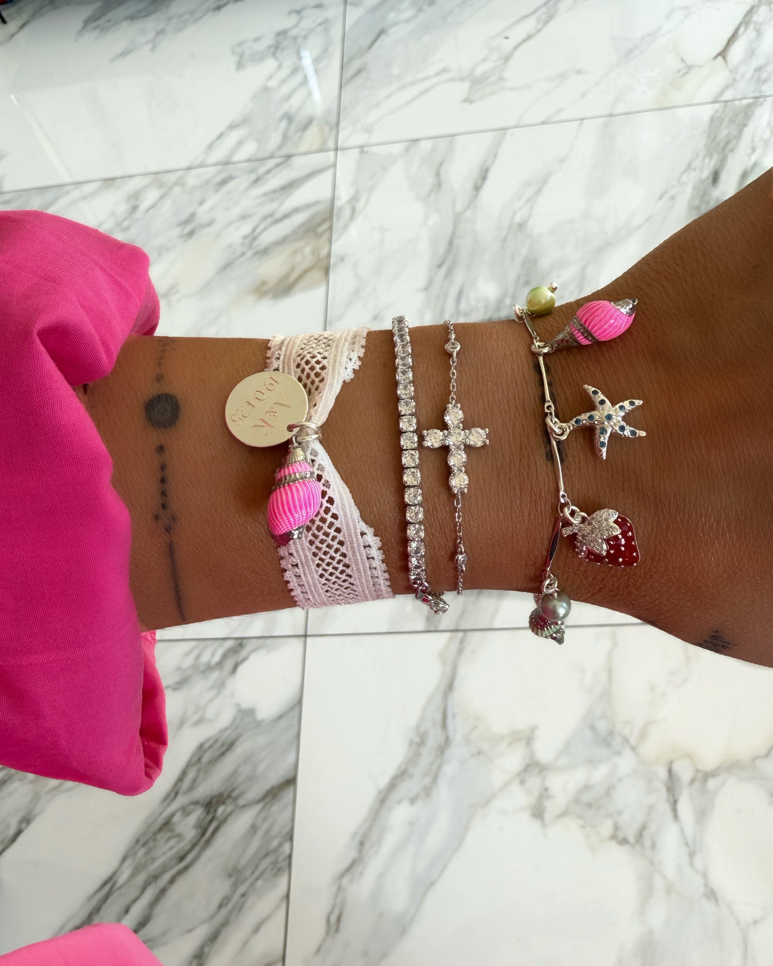 ENGRAVING "COACHELLA" SILVER BRACELET