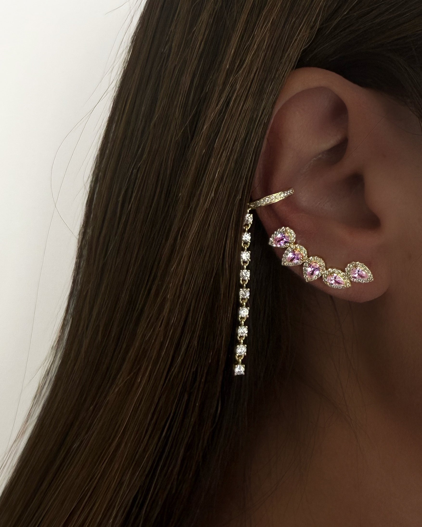 BOUCLE "JOYAS 5 ROSE"