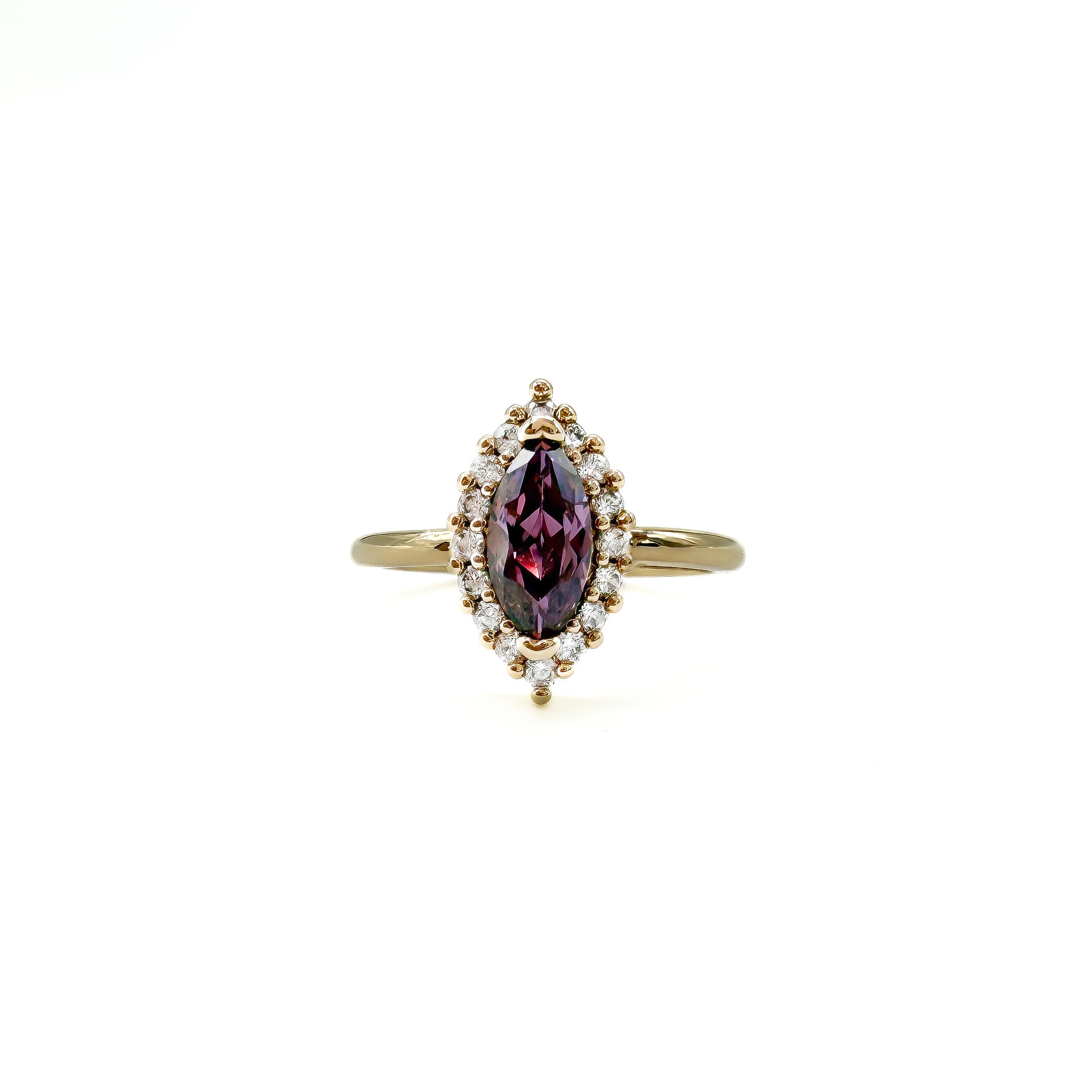 BAGUE "MARQUISE COLOR"