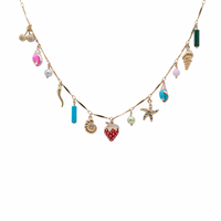 "POPCORN" NECKLACE