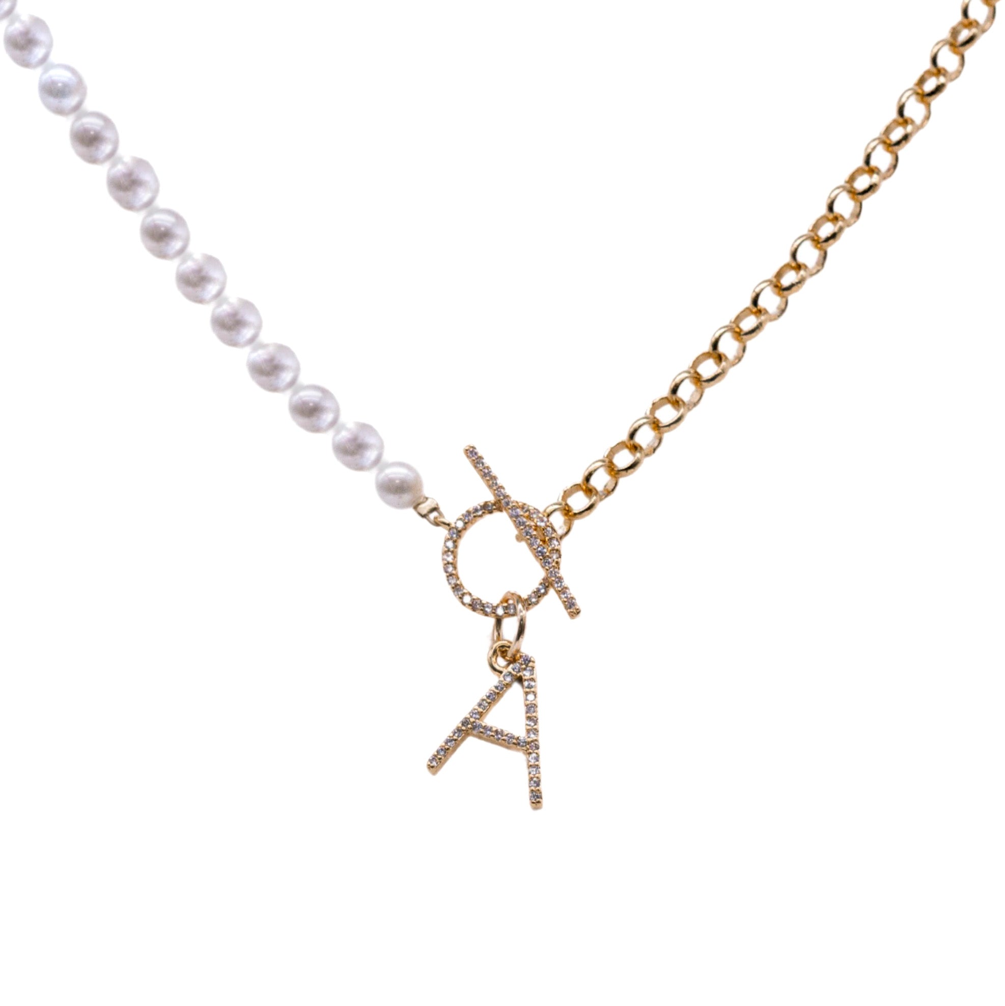 COLLIER "SYLLA PEARL" OR PERSONNALISABLE