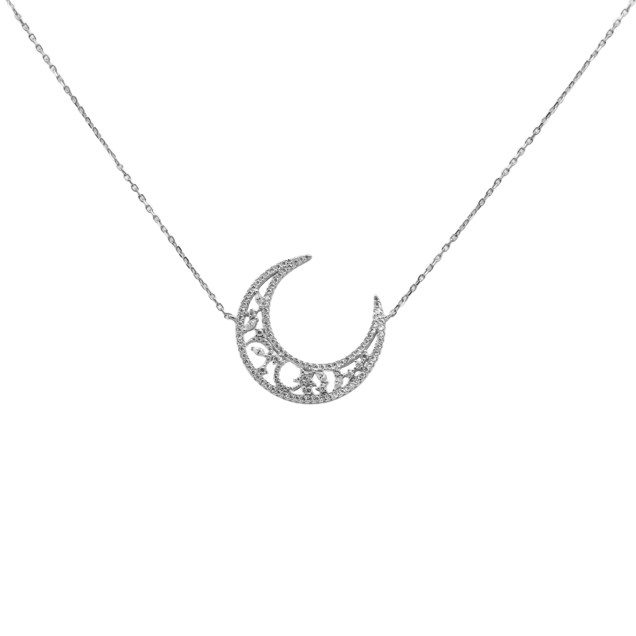 COLLIER "LUNA DENTELLE"