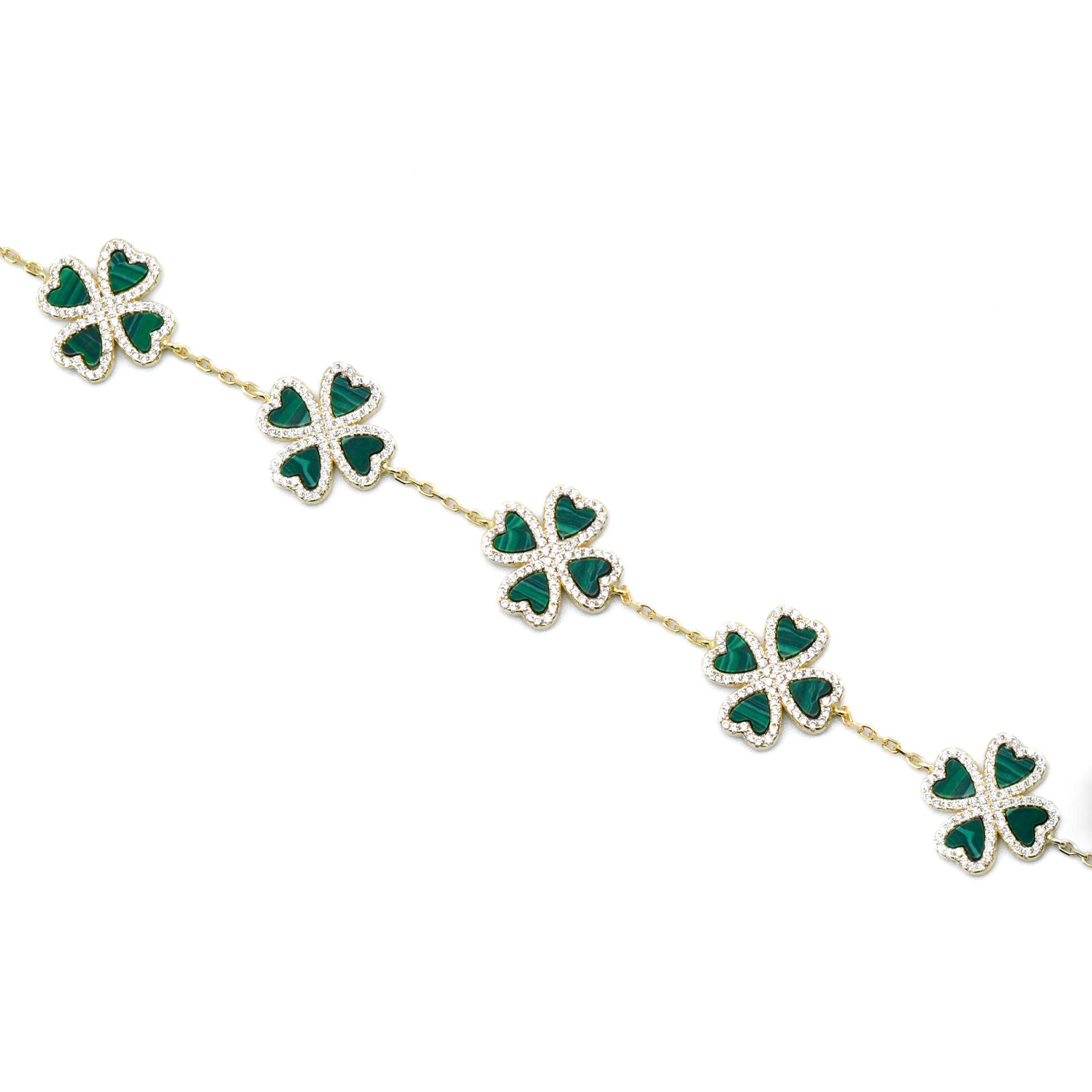 “SUCCESS 5 MALACHITE” BRACELET