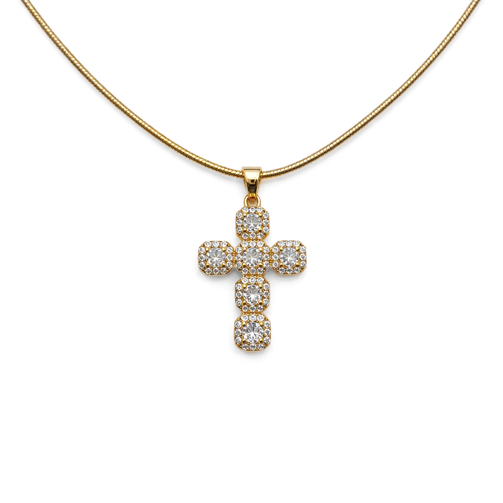 COLLIER "CROIX SANTA M"