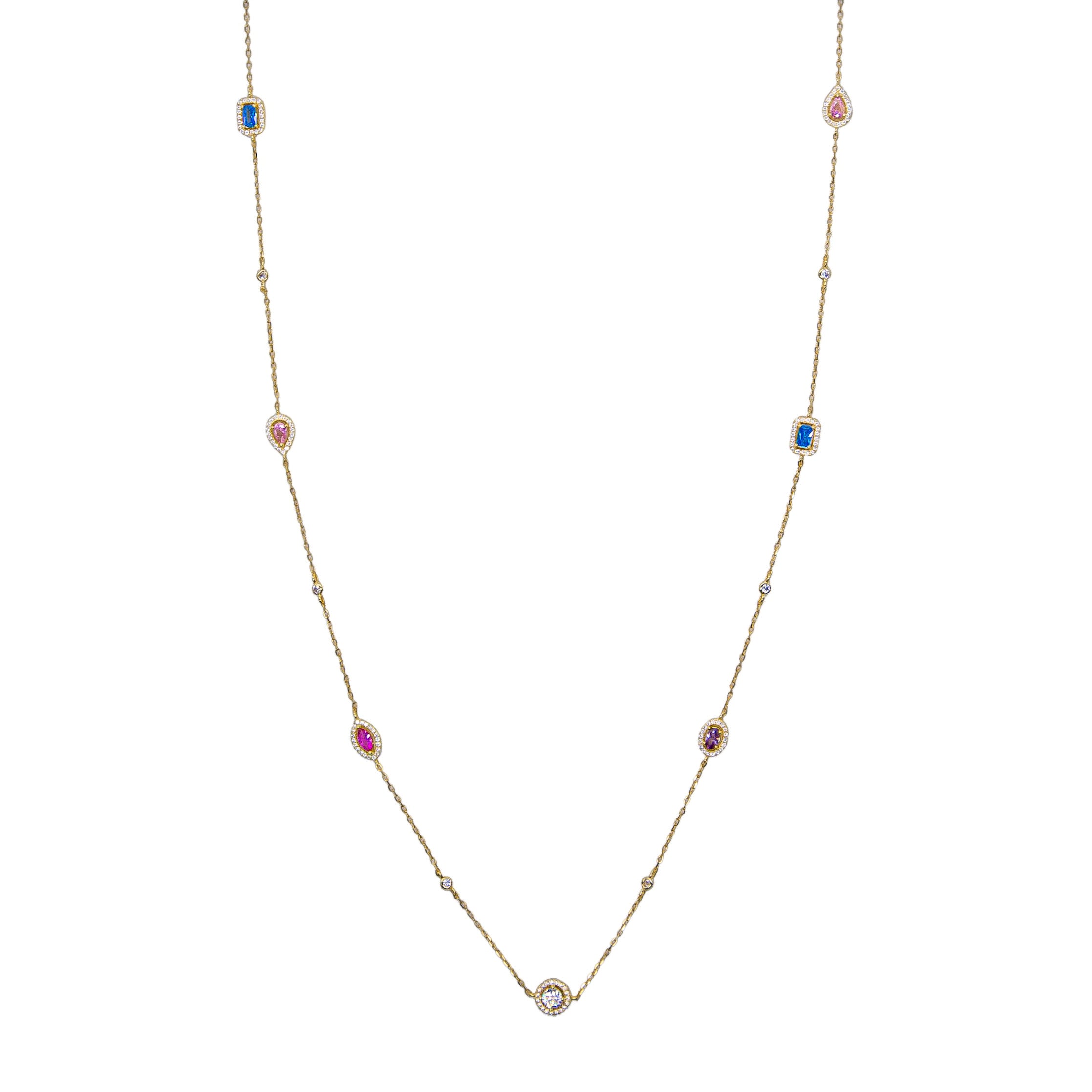 "TRESOR MULTI LONG" NECKLACE