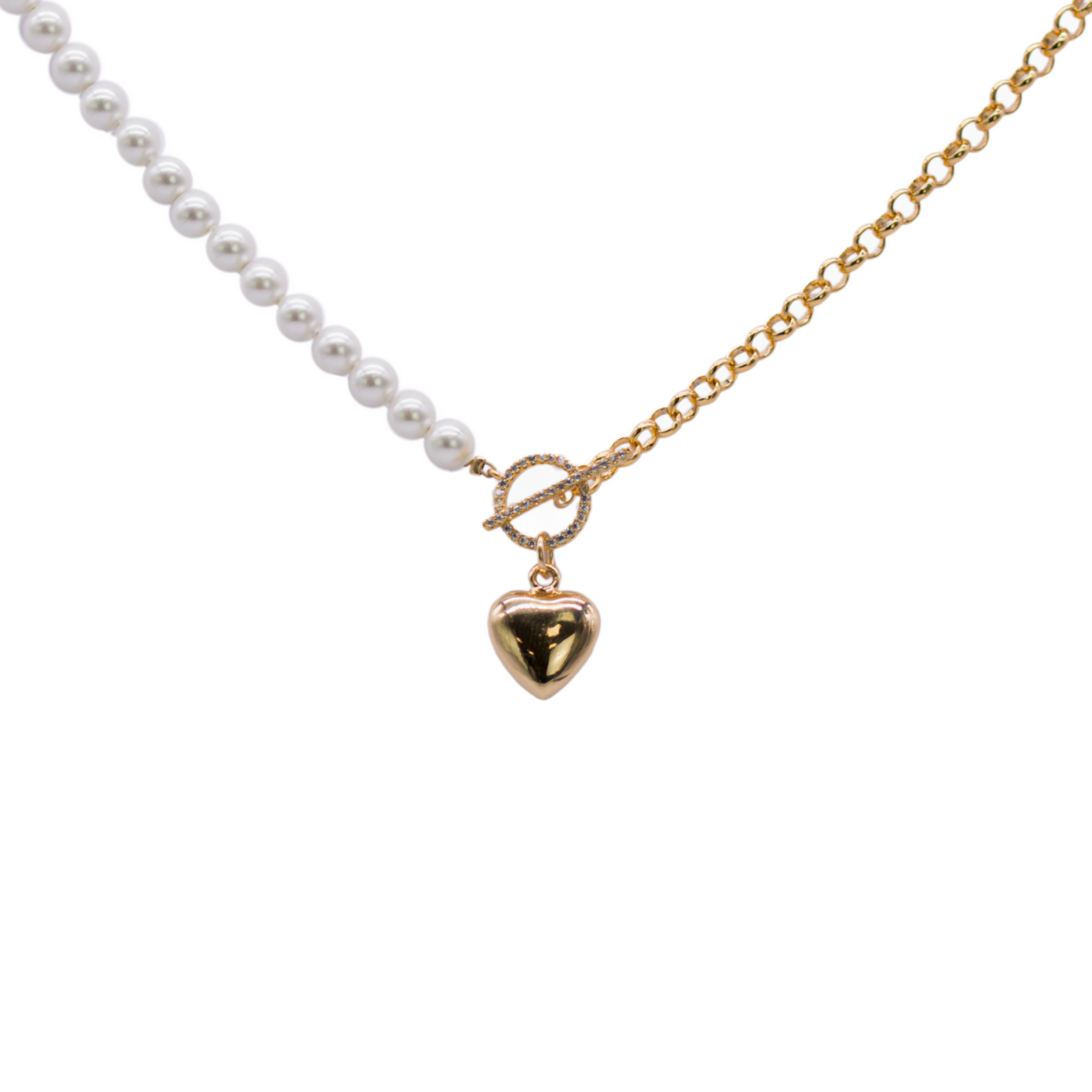 "AMOR PEARL" NECKLACE