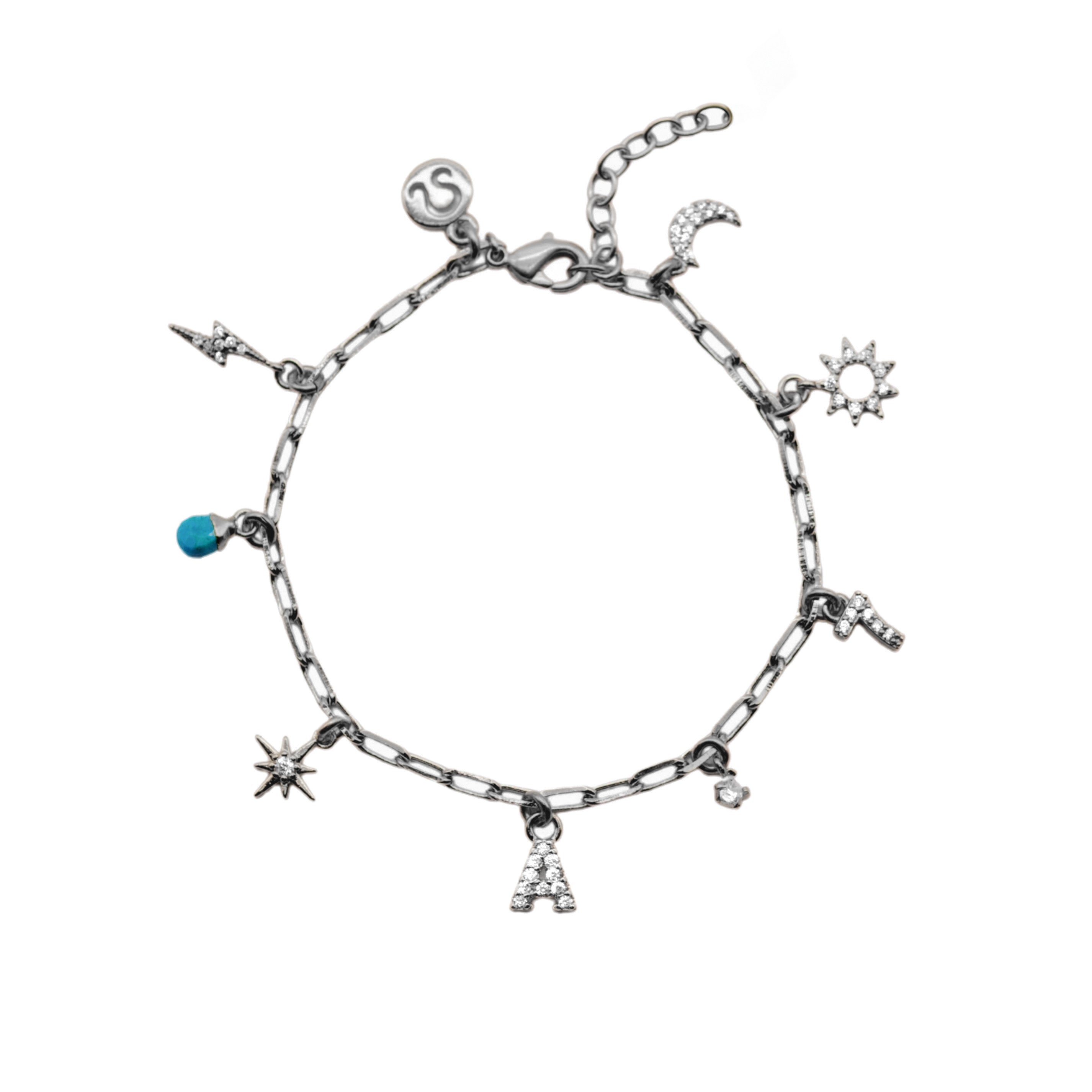 BRACELET "MOOD" ARGENT PERSONNALISABLE