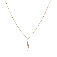 "FLASH ZIRCON" NECKLACE