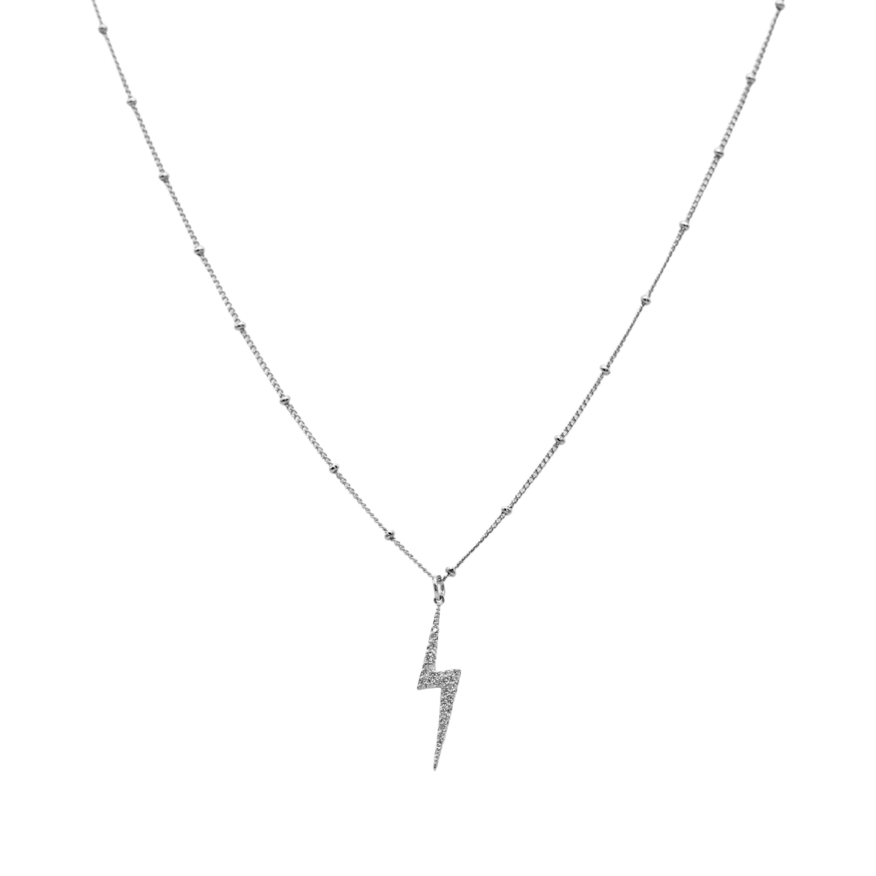 COLLIER "FLASH ZIRCON"