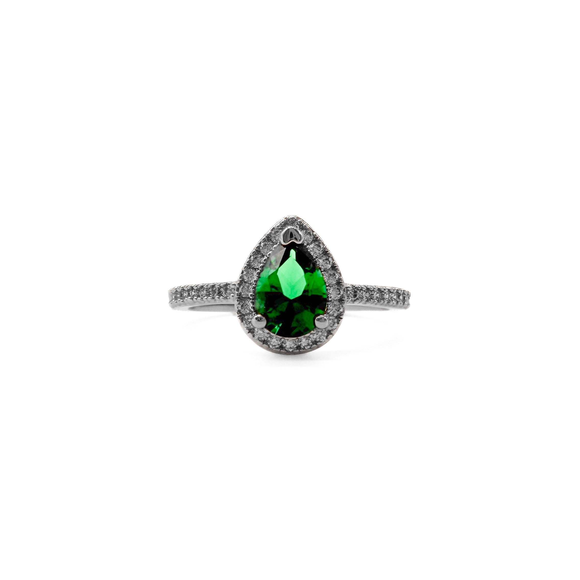 BAGUE "RAJA GREEN"