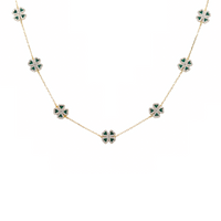 COLLIER "SUCCESS MINI MALACHITE"