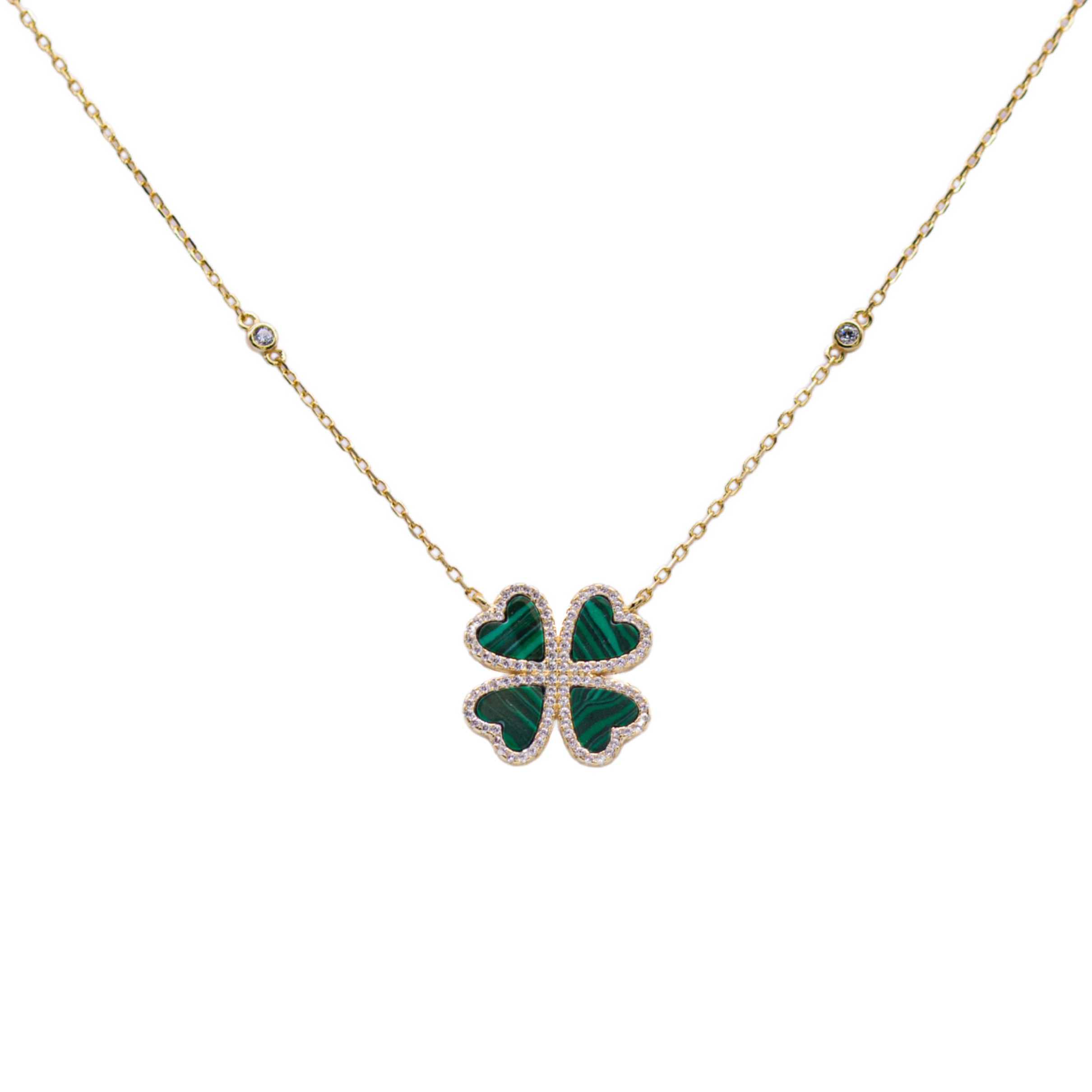 COLLIER "SUCCESS MALACHITE"
