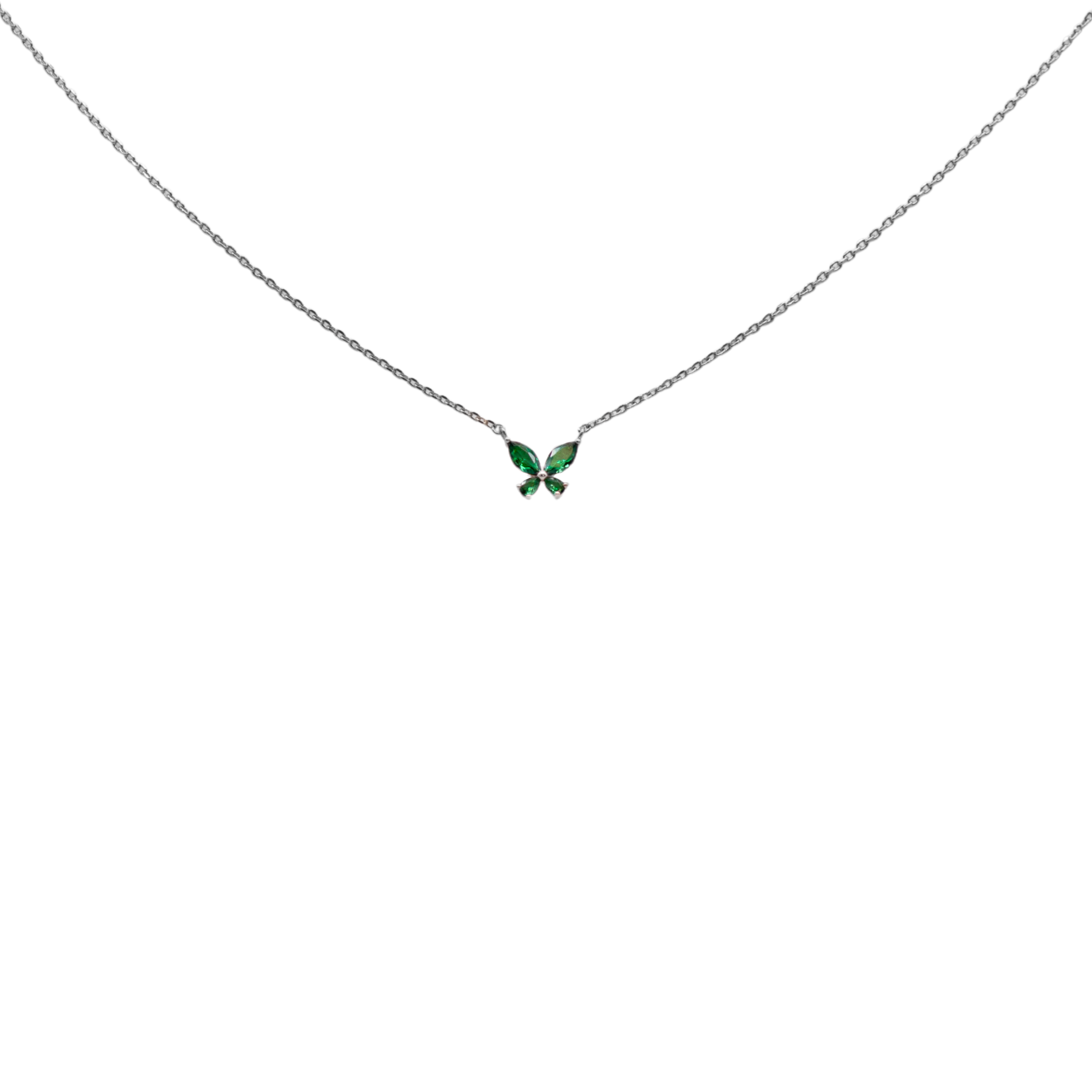 "FARFALLA GREEN" NECKLACE