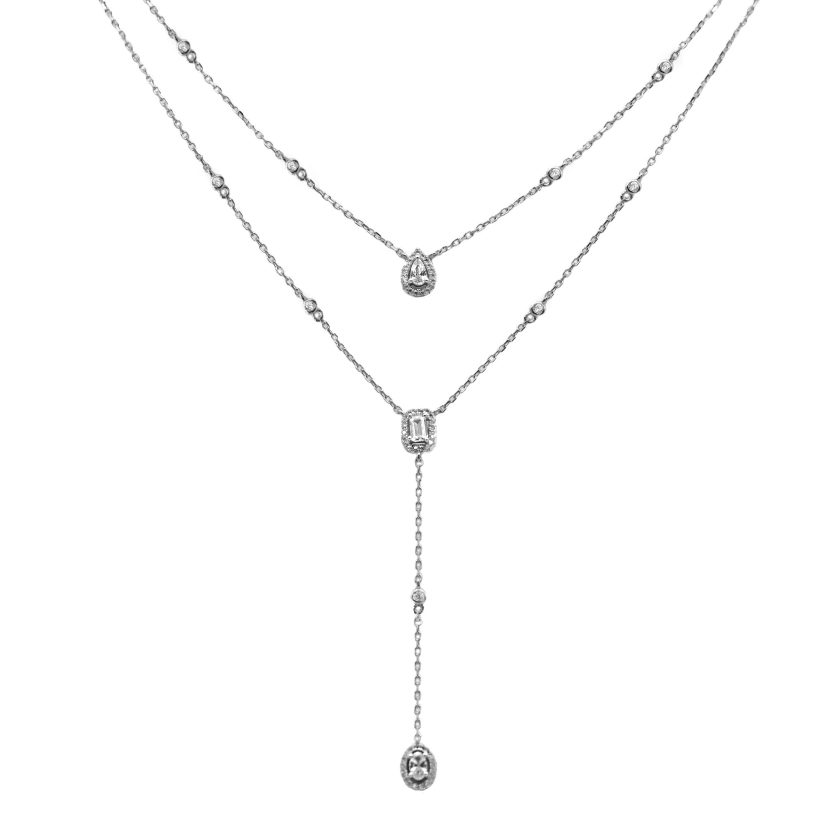 "DOUBLE TREASURE" NECKLACE