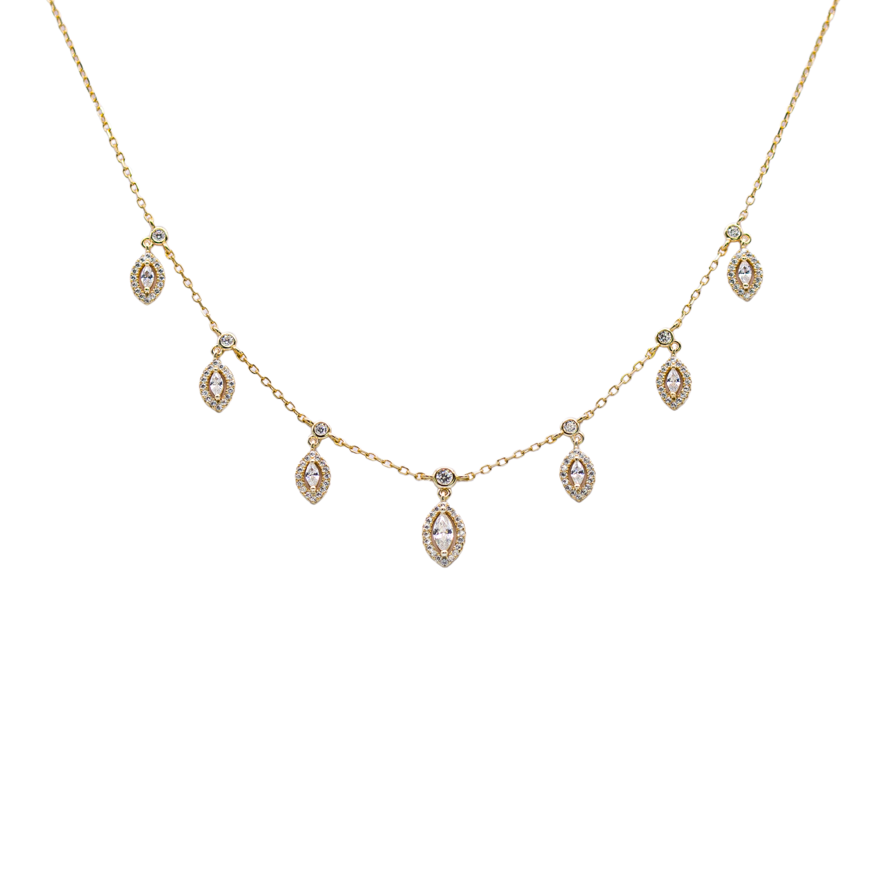 "MARQUISE 7" NECKLACE