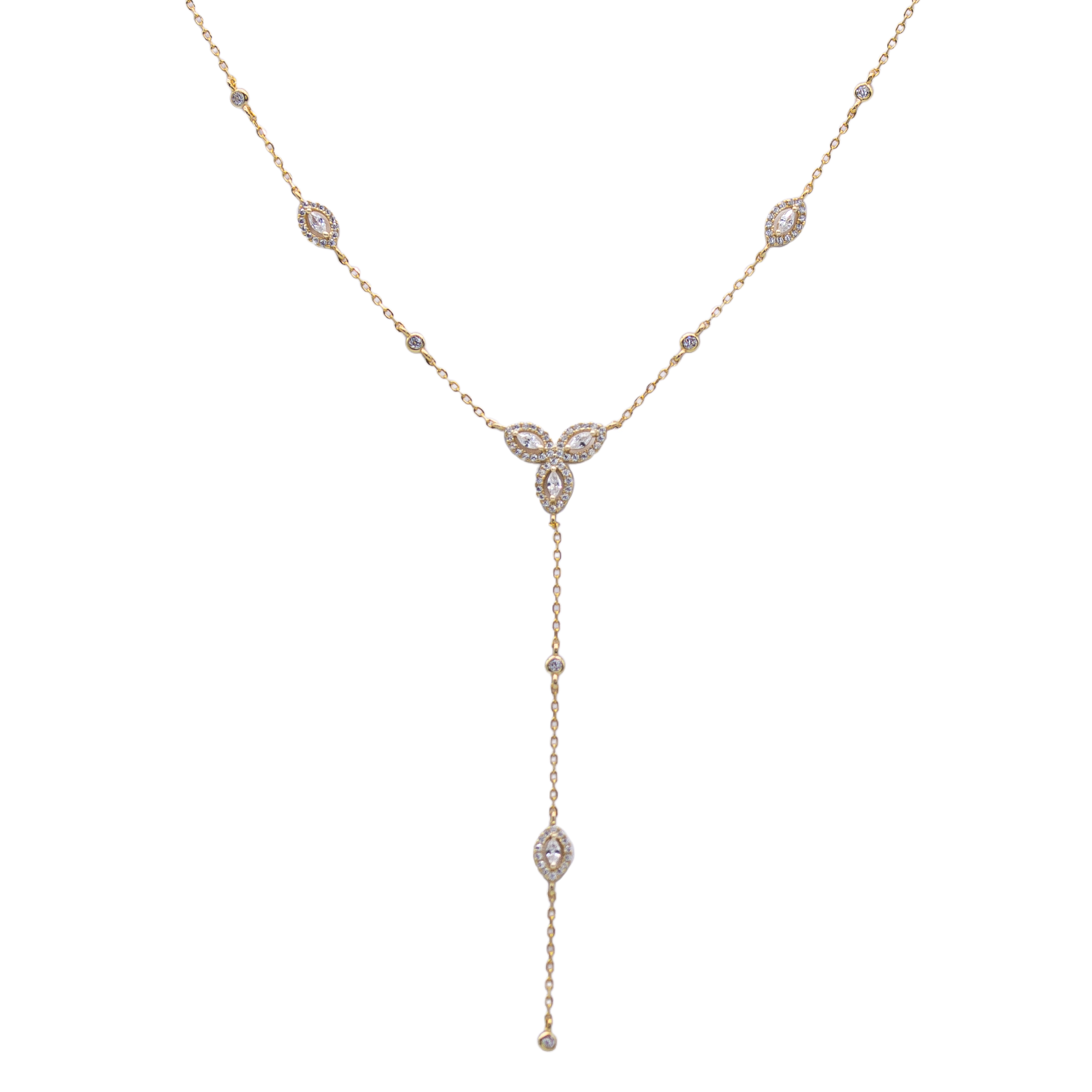 COLLIER "TIE MARQUISE"