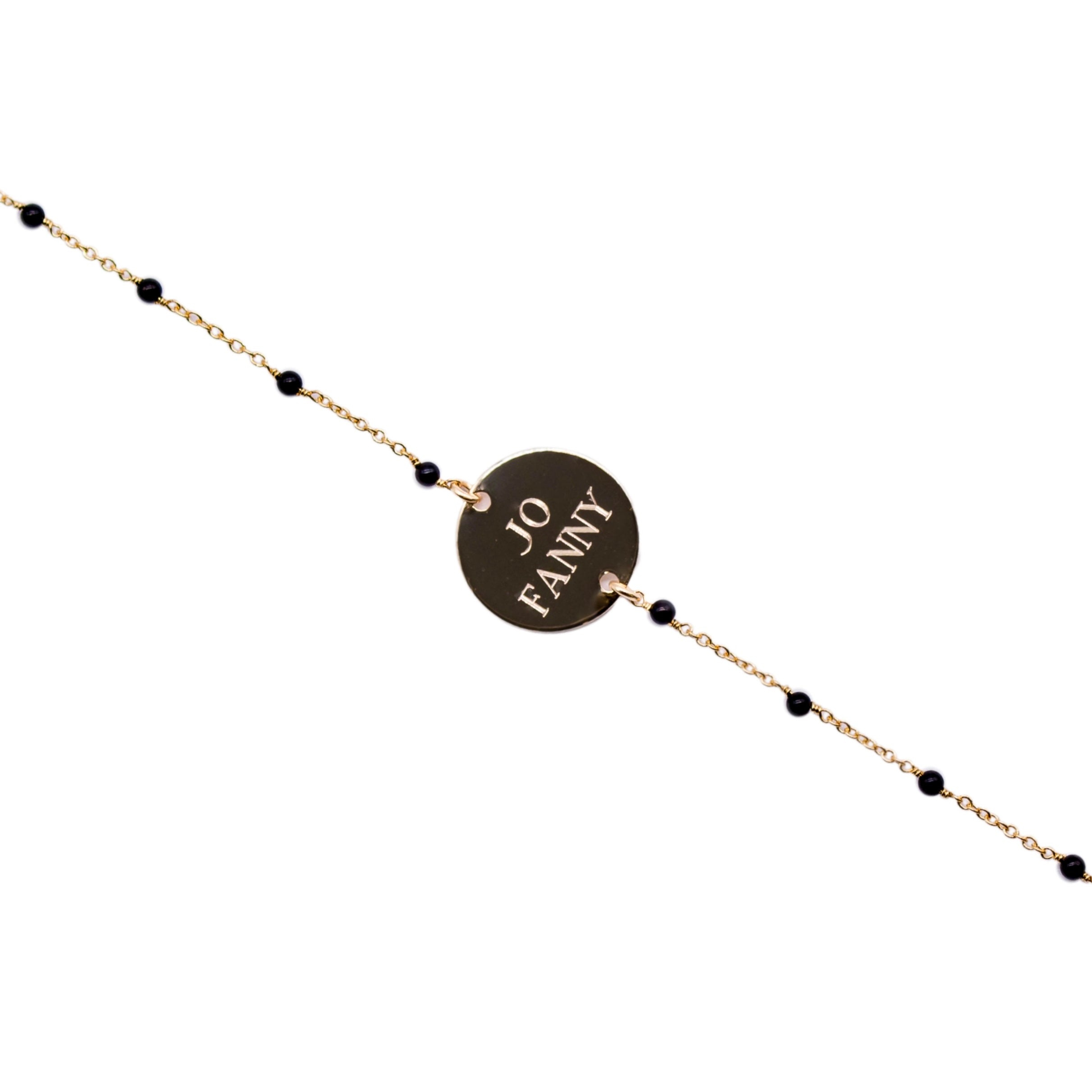 GRAVURE BRACELET "LONDON" OR