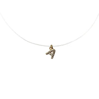 CHOKER "GLAM LETTER" PERSONNALISABLE