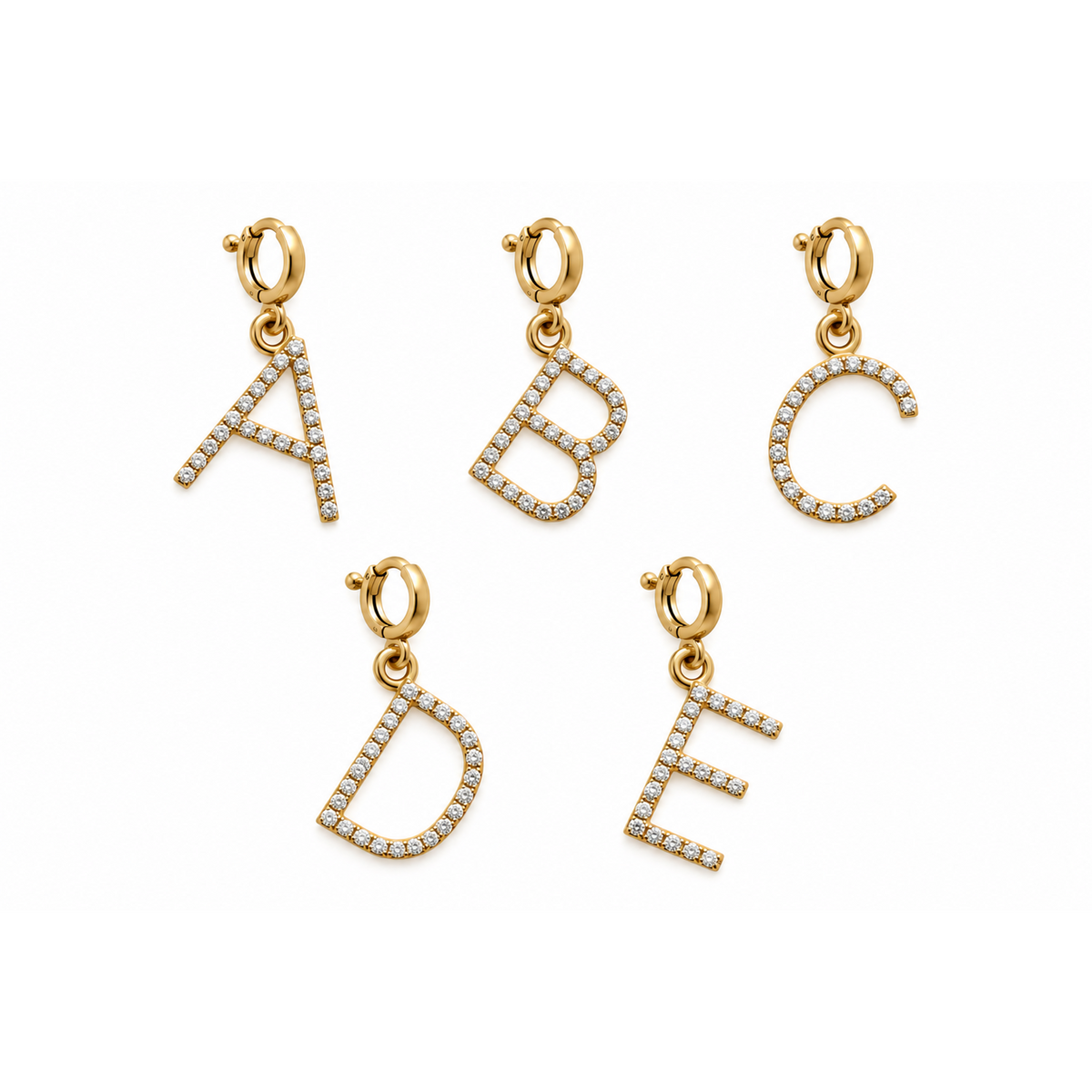 CHARM "LETTRE STRASS"