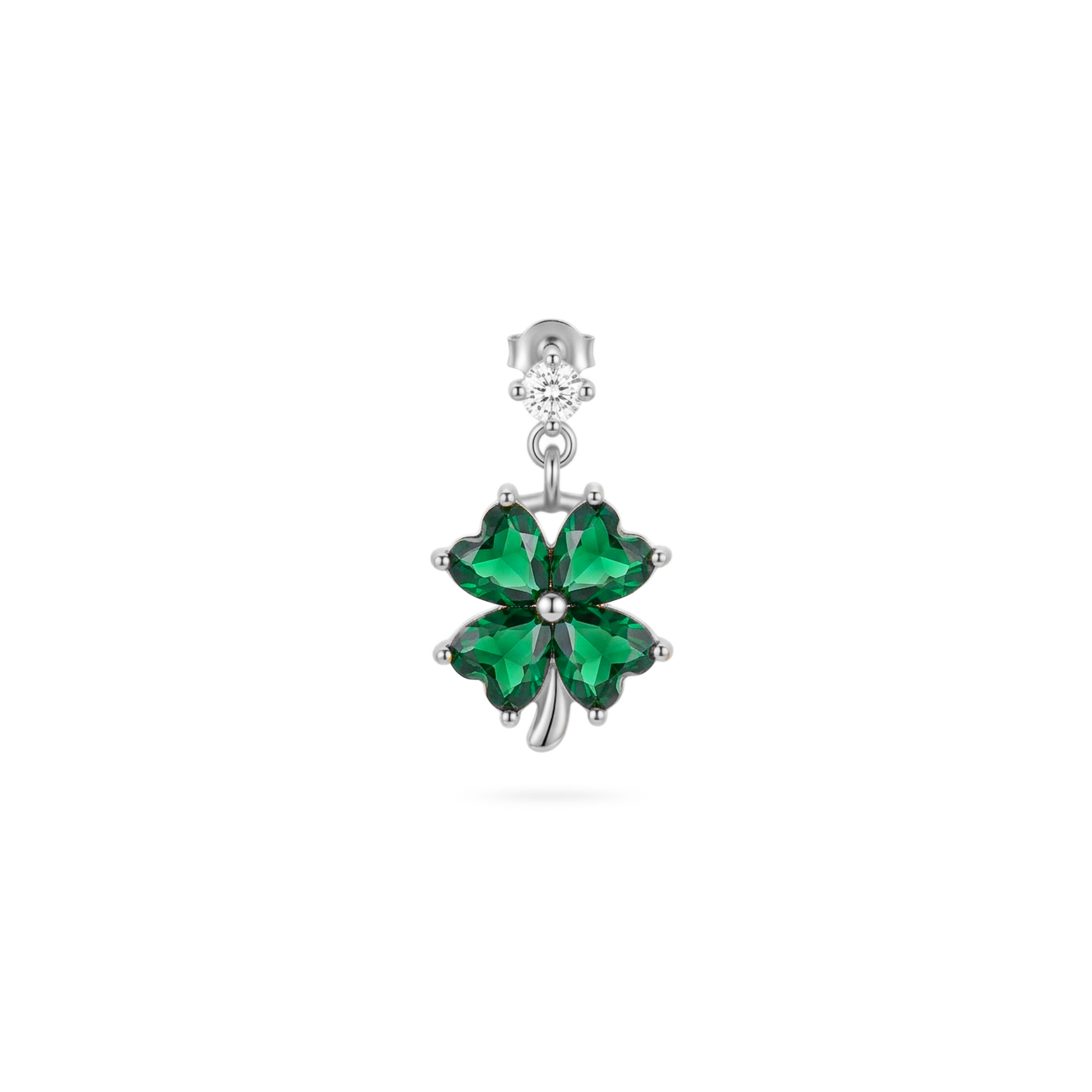 BOUCLE "TREFLE GREEN"
