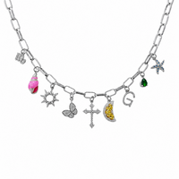 CUSTOMIZABLE "TRENDY SILVER" NECKLACE