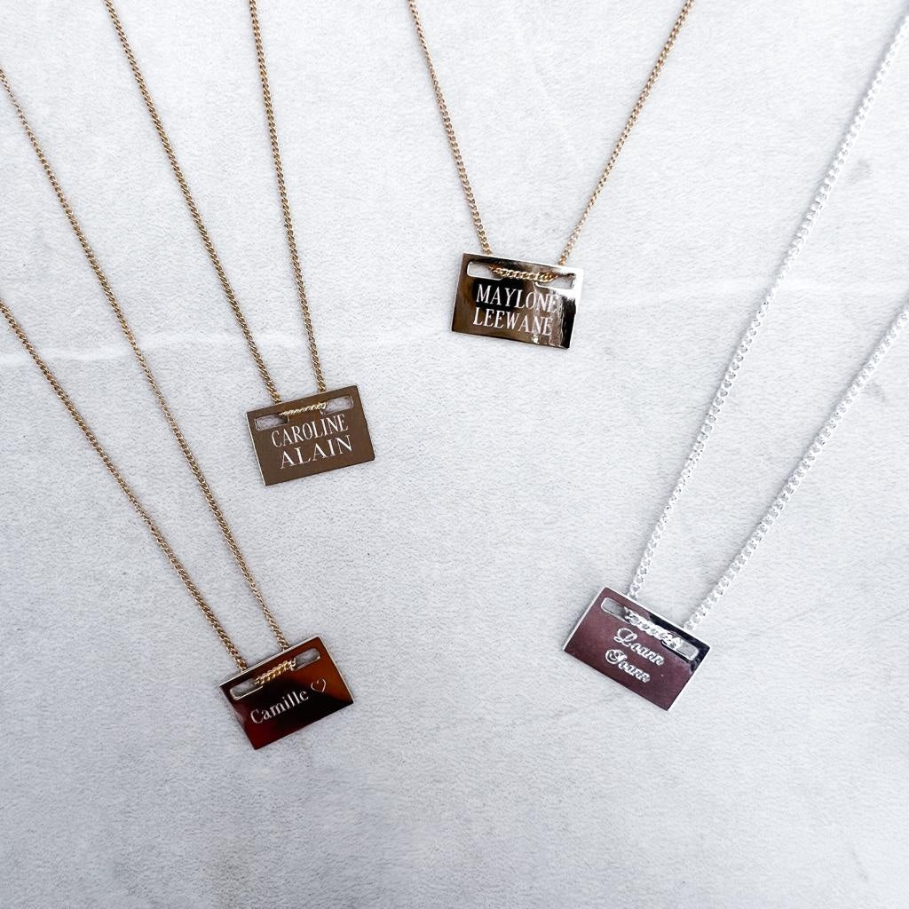 ZENDAYA NECKLACE ENGRAVING