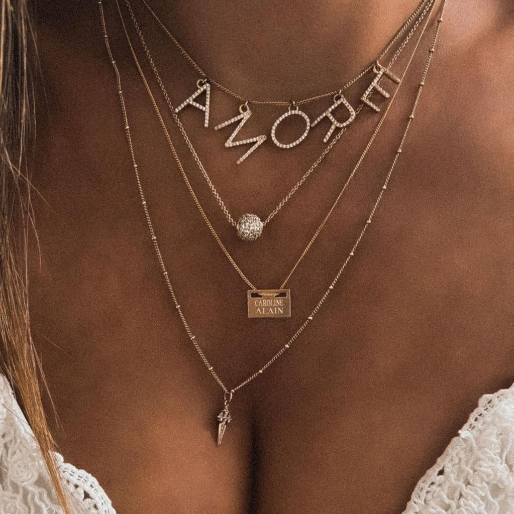 ZENDAYA NECKLACE ENGRAVING