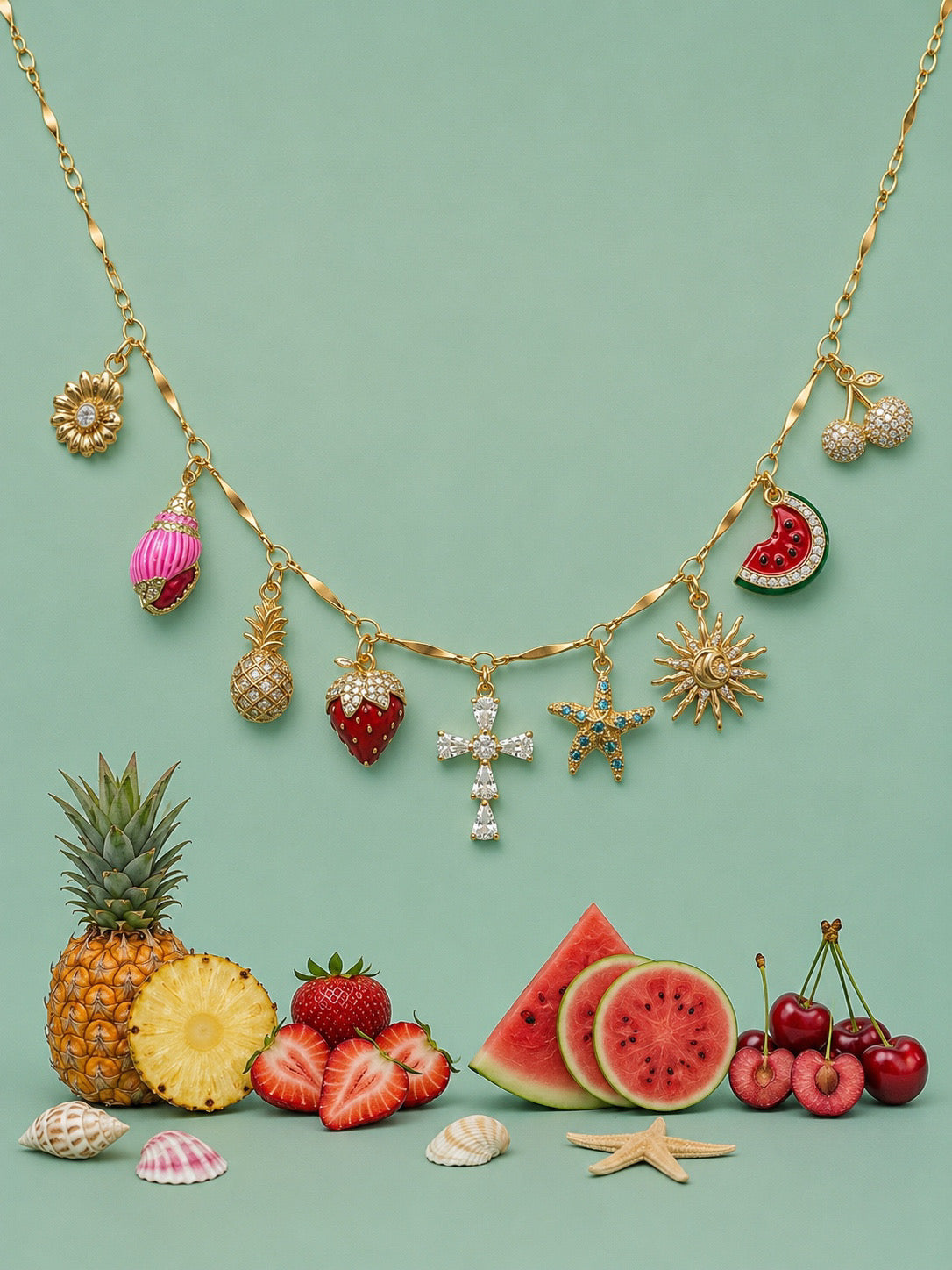 COLLIER "GLOW GOLD" PERSONNALISABLE
