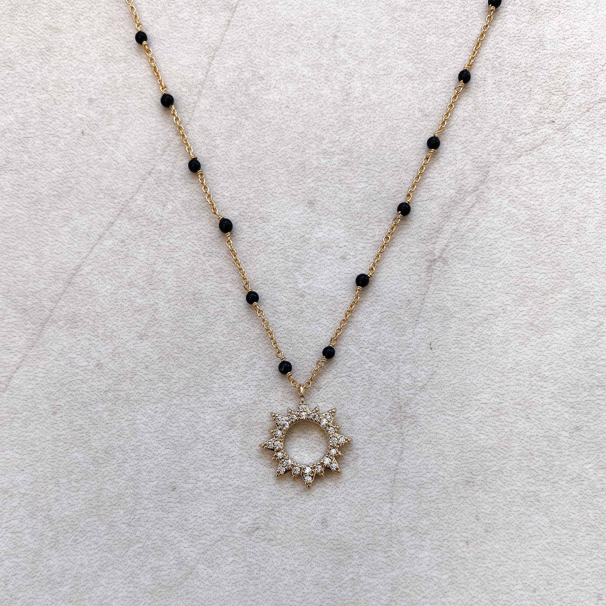 COLLIER  "MAEVA ZIRCON"