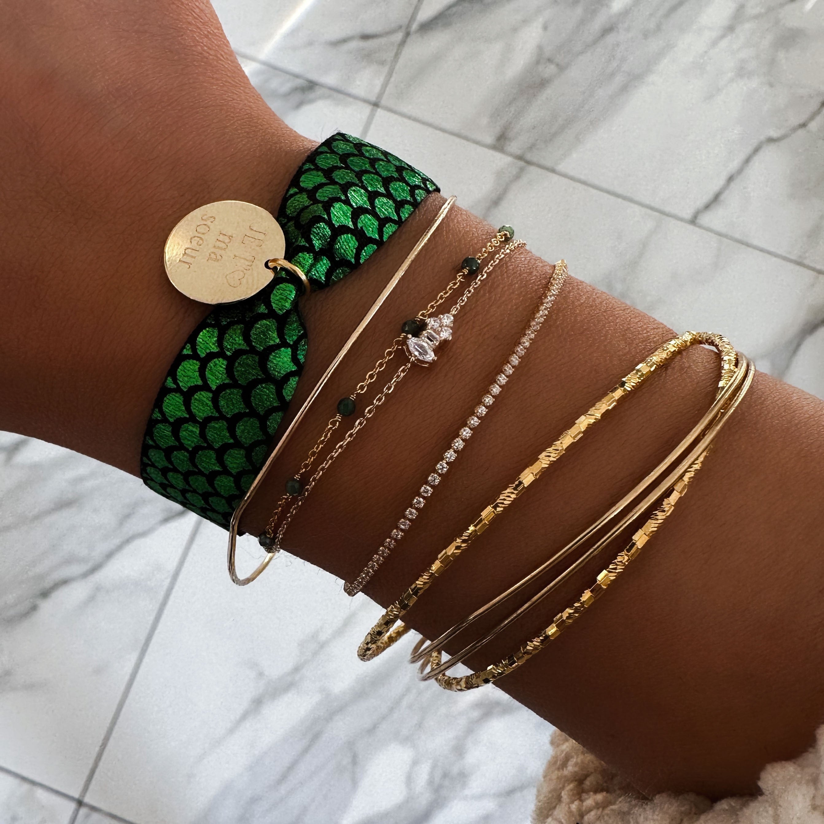 SUN COLOR MERMAID ENGRAVING