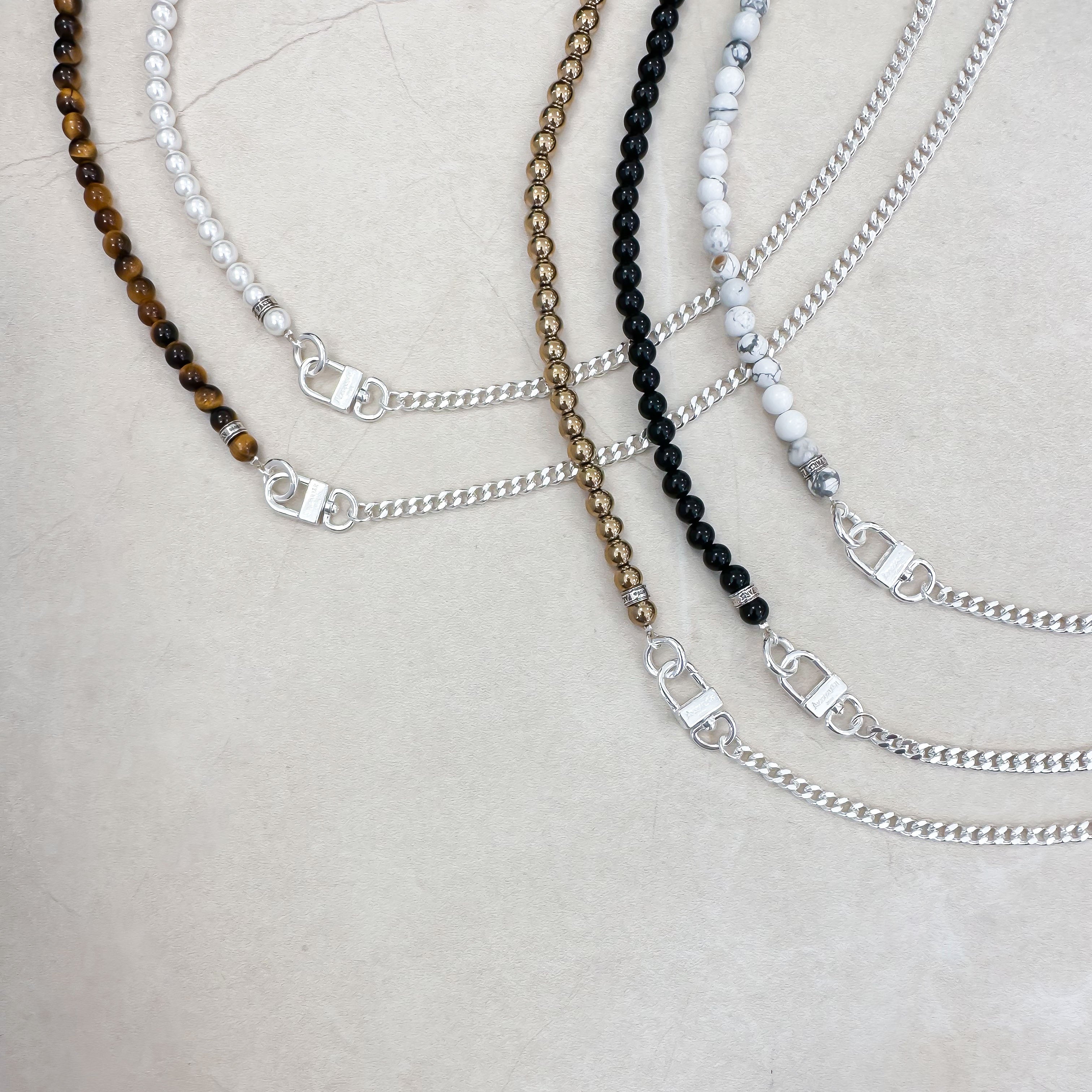 SILVER "CHAMELEON" NECKLACE