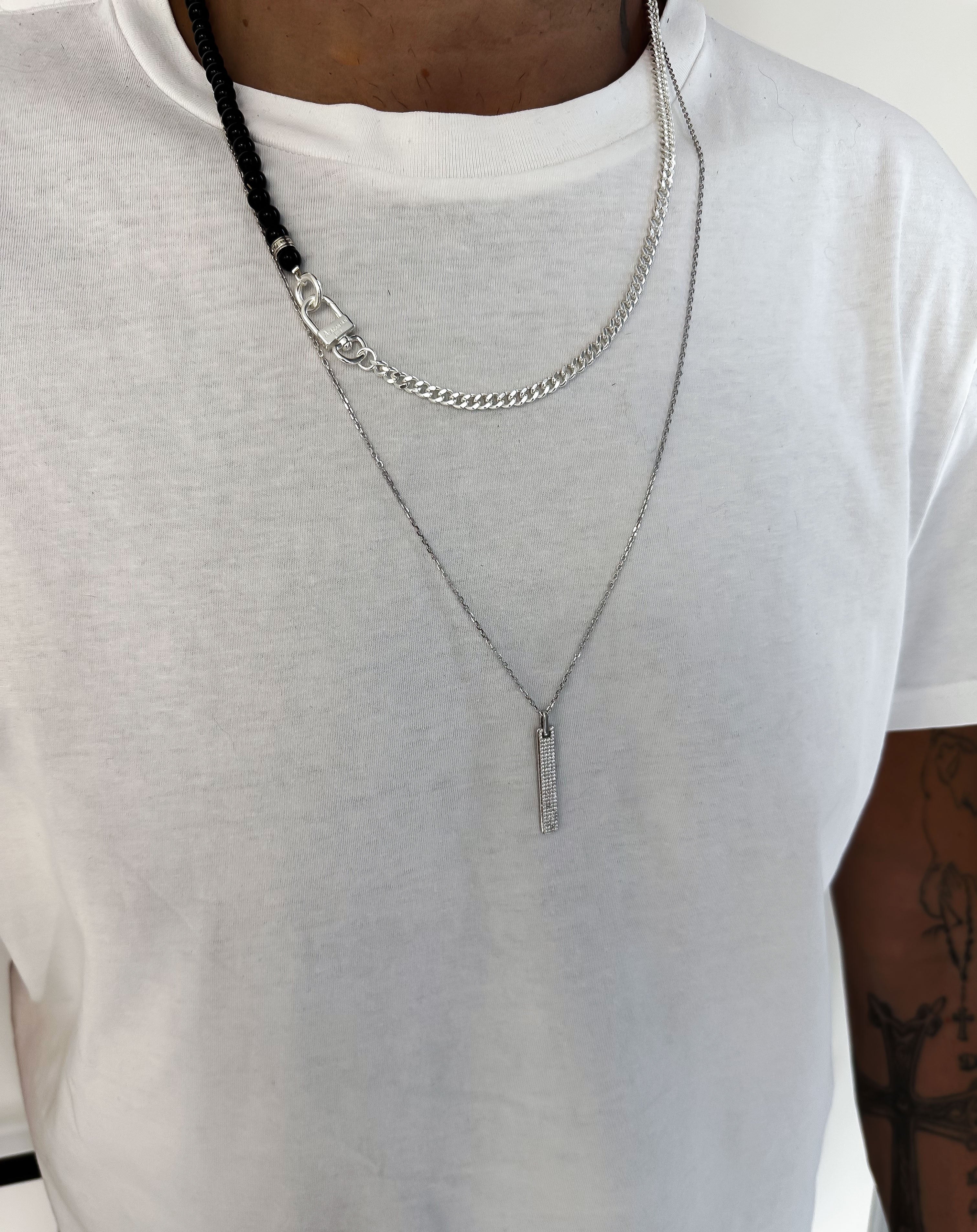COLLIER "CAMELEON" ARGENT