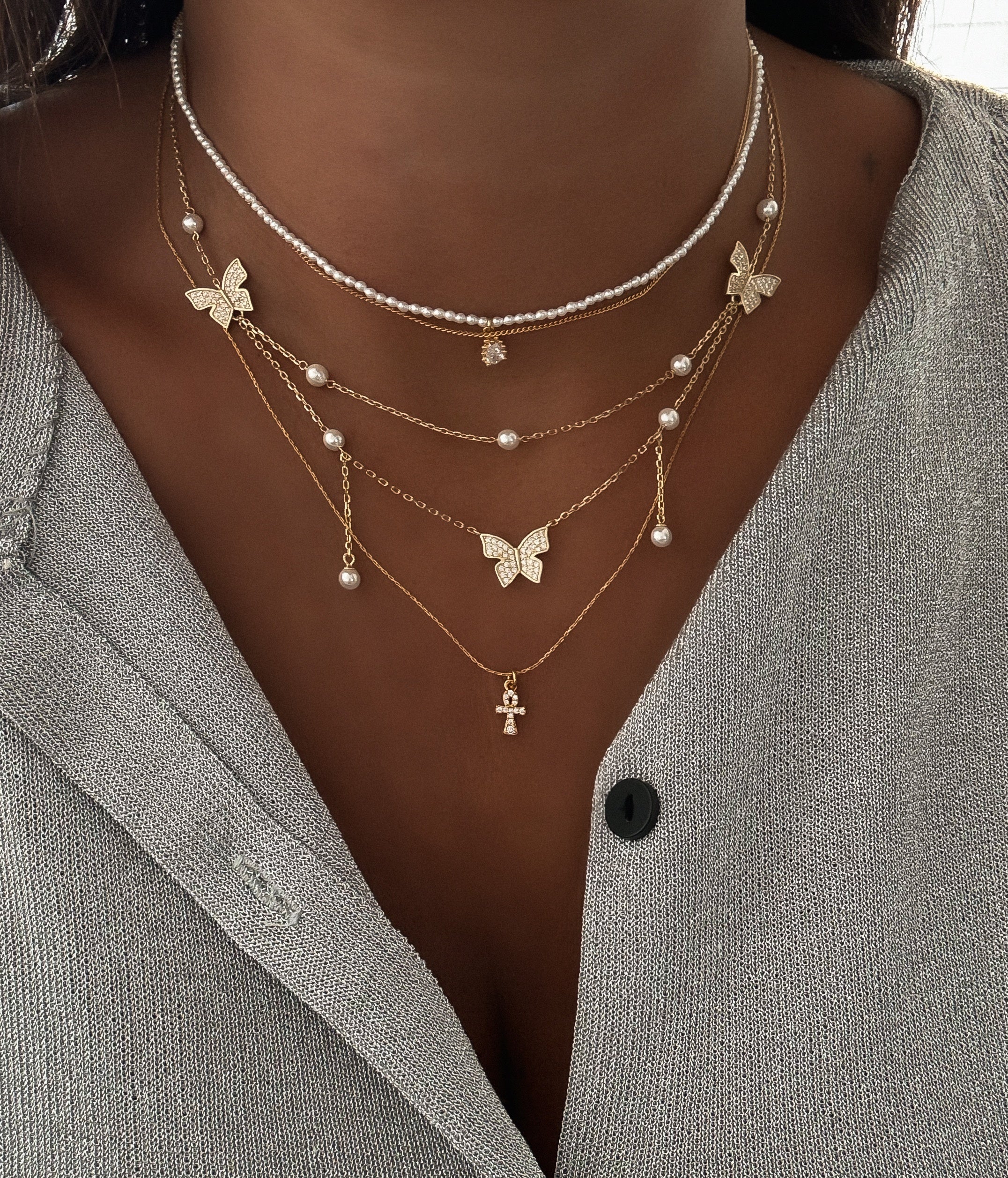 "ANKH SLIM" NECKLACE