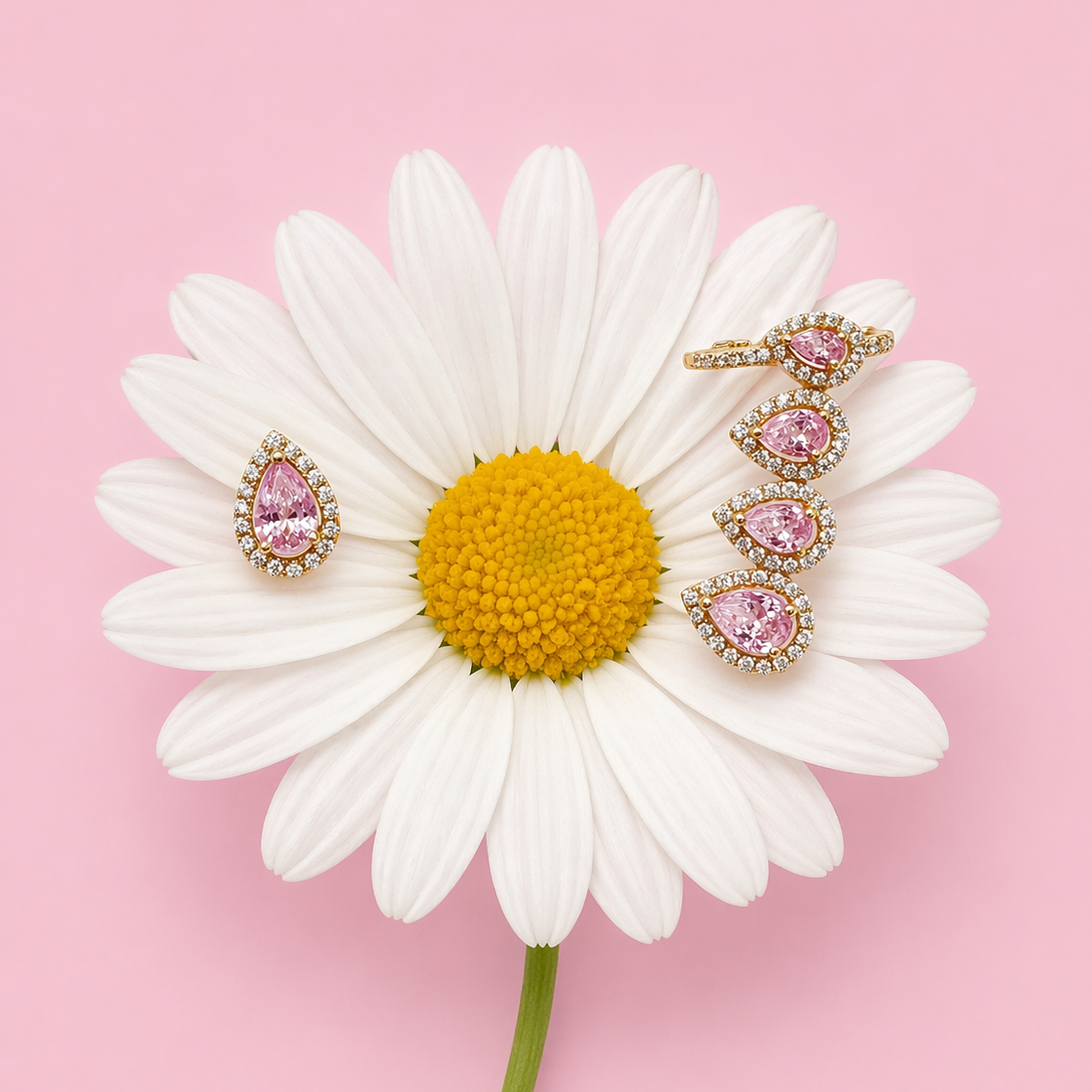 BOUCLES "JOA 4 PINK"