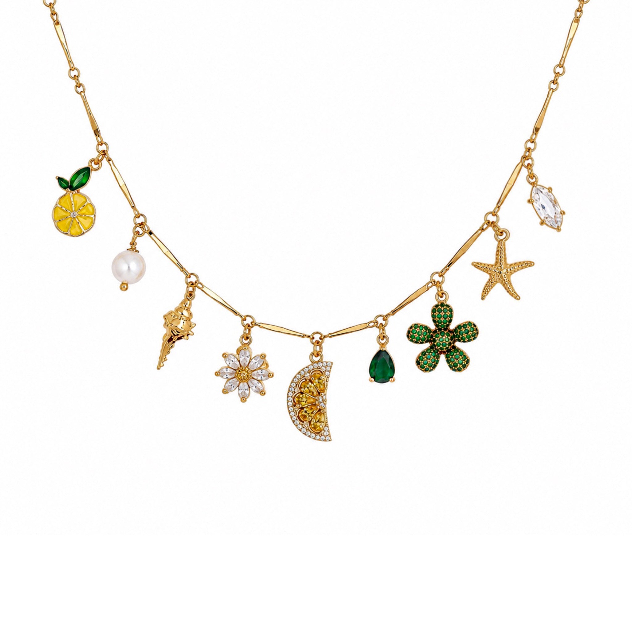 COLLIER "GLOW GOLD" PERSONNALISABLE