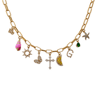 COLLIER "TRENDY OR" PERSONNALISABLE