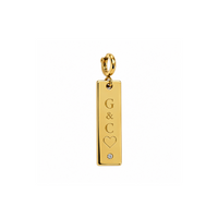 CHARM "PLAQUE AMAYA A GRAVER"