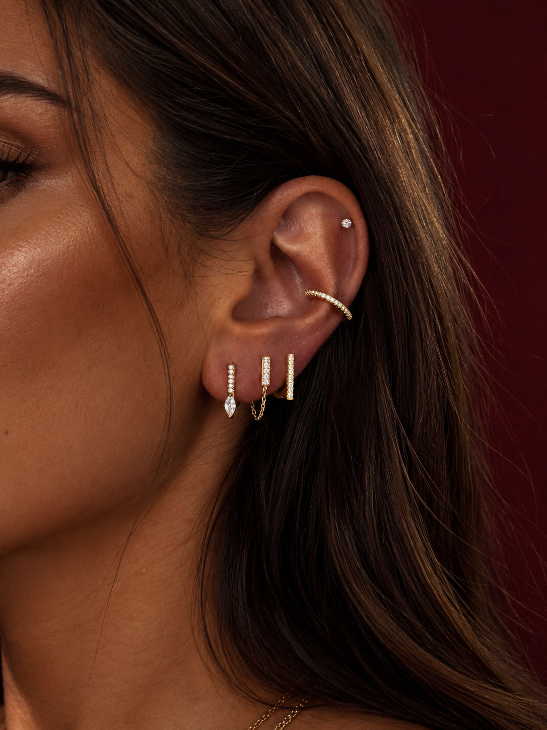 BOUCLE "BARBIE CHAINE"