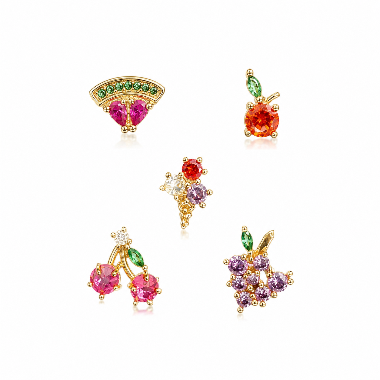 BOUCLES "SET TUTTI FRUTTI"