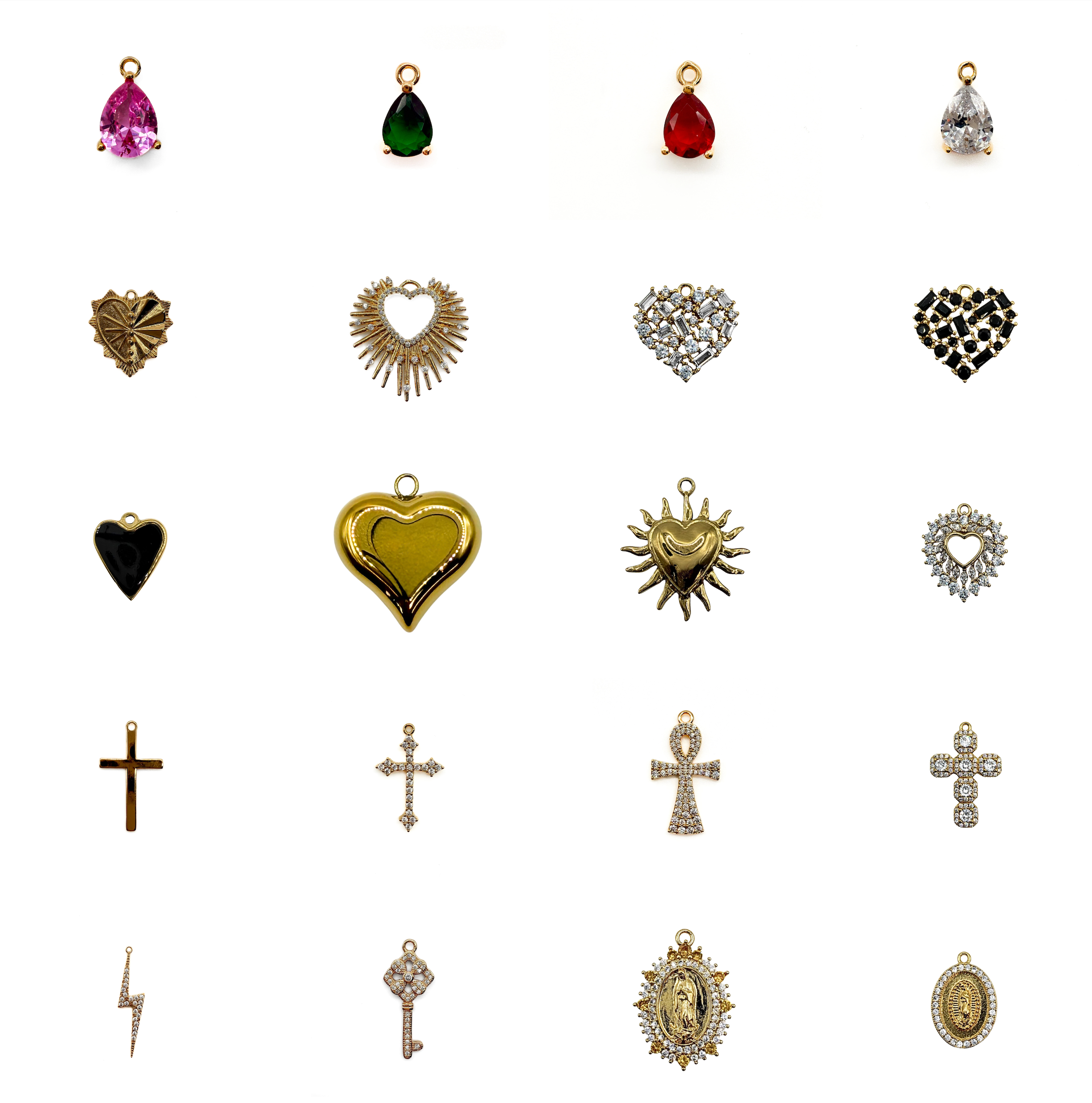 COLLIER "ICON PERSONNALISABLE" GOLD