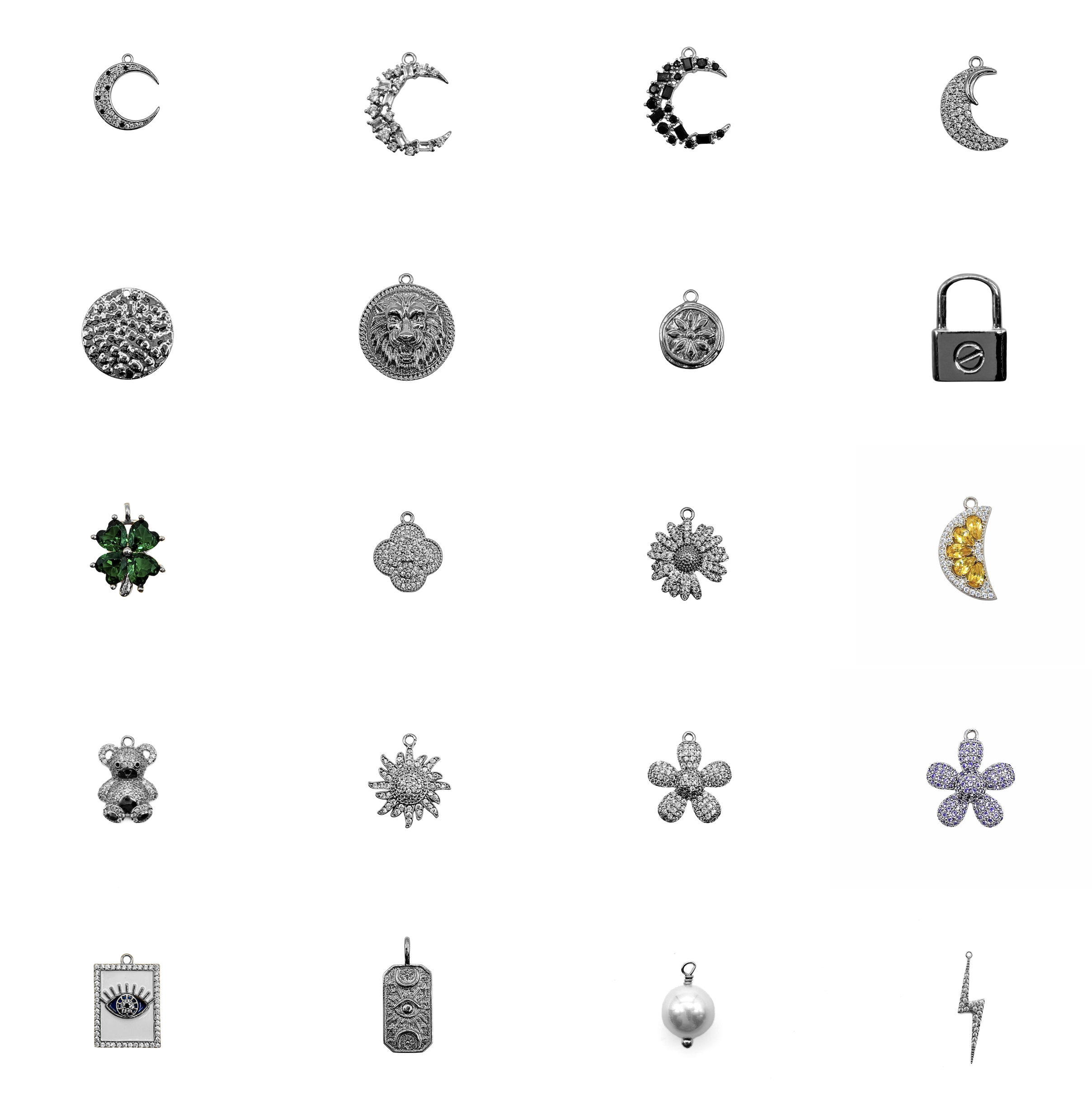 COLLIER "ICON PERSONNALISABLE" SILVER