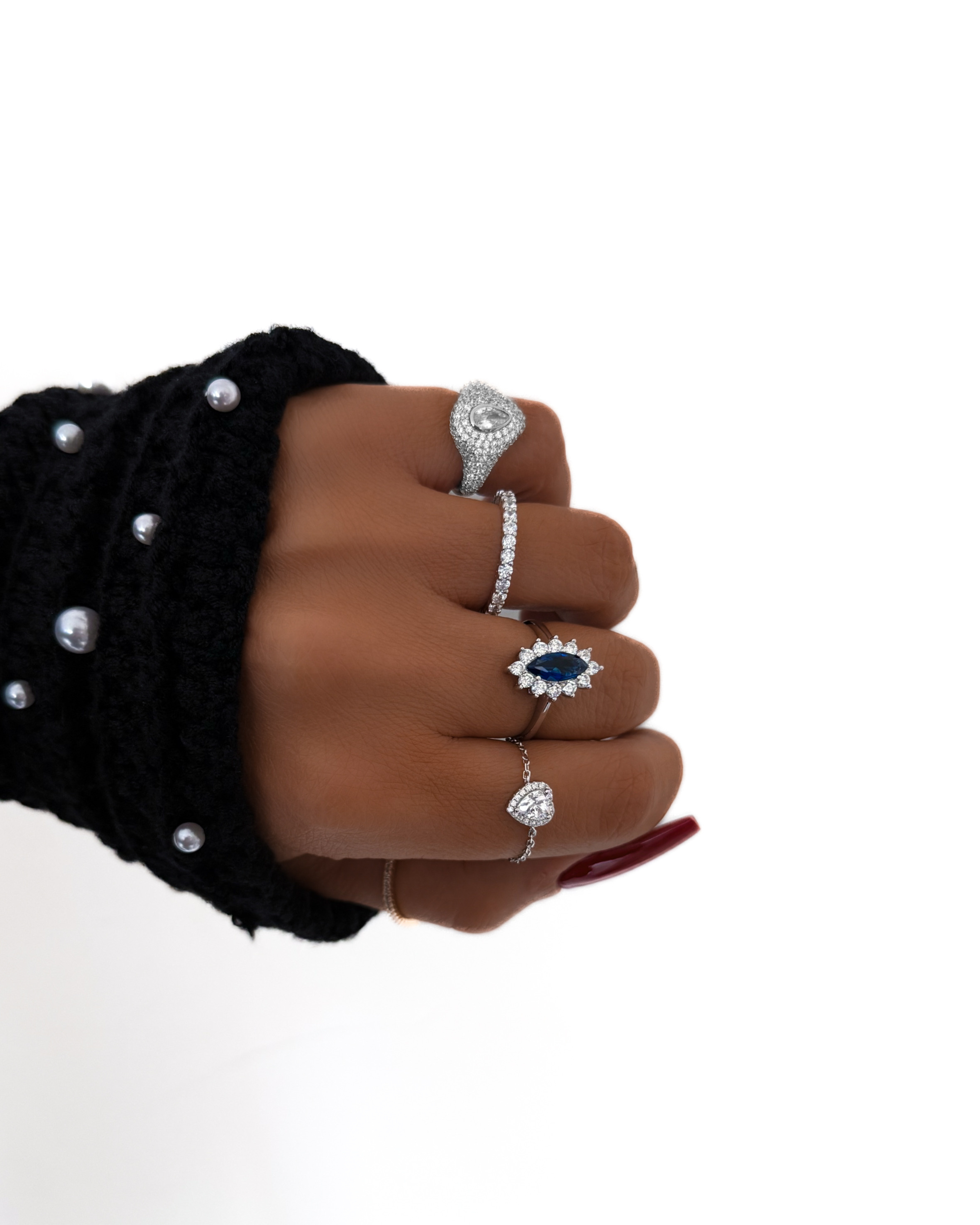 "KELLY CHAIN" RING
