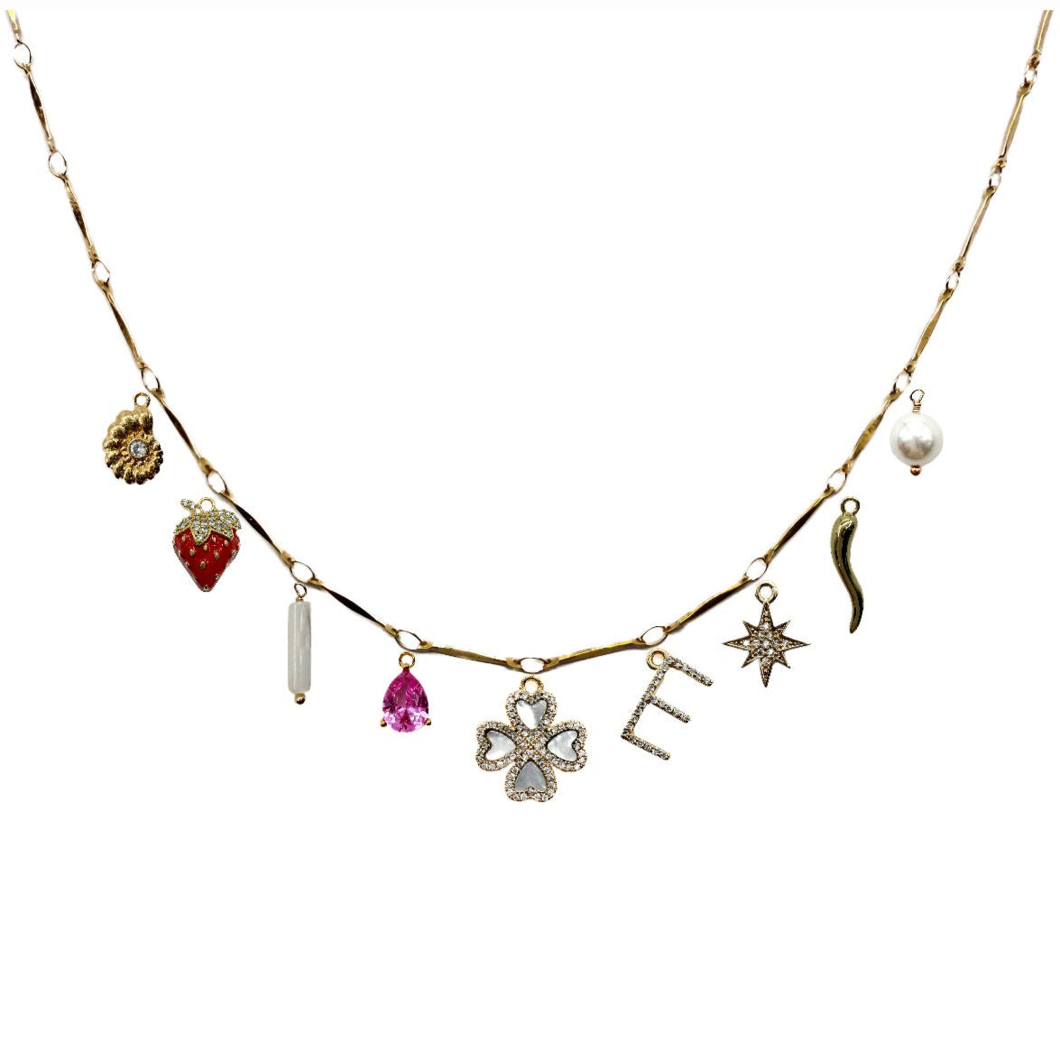 CUSTOMIZABLE "TRENDY GOLD" NECKLACE