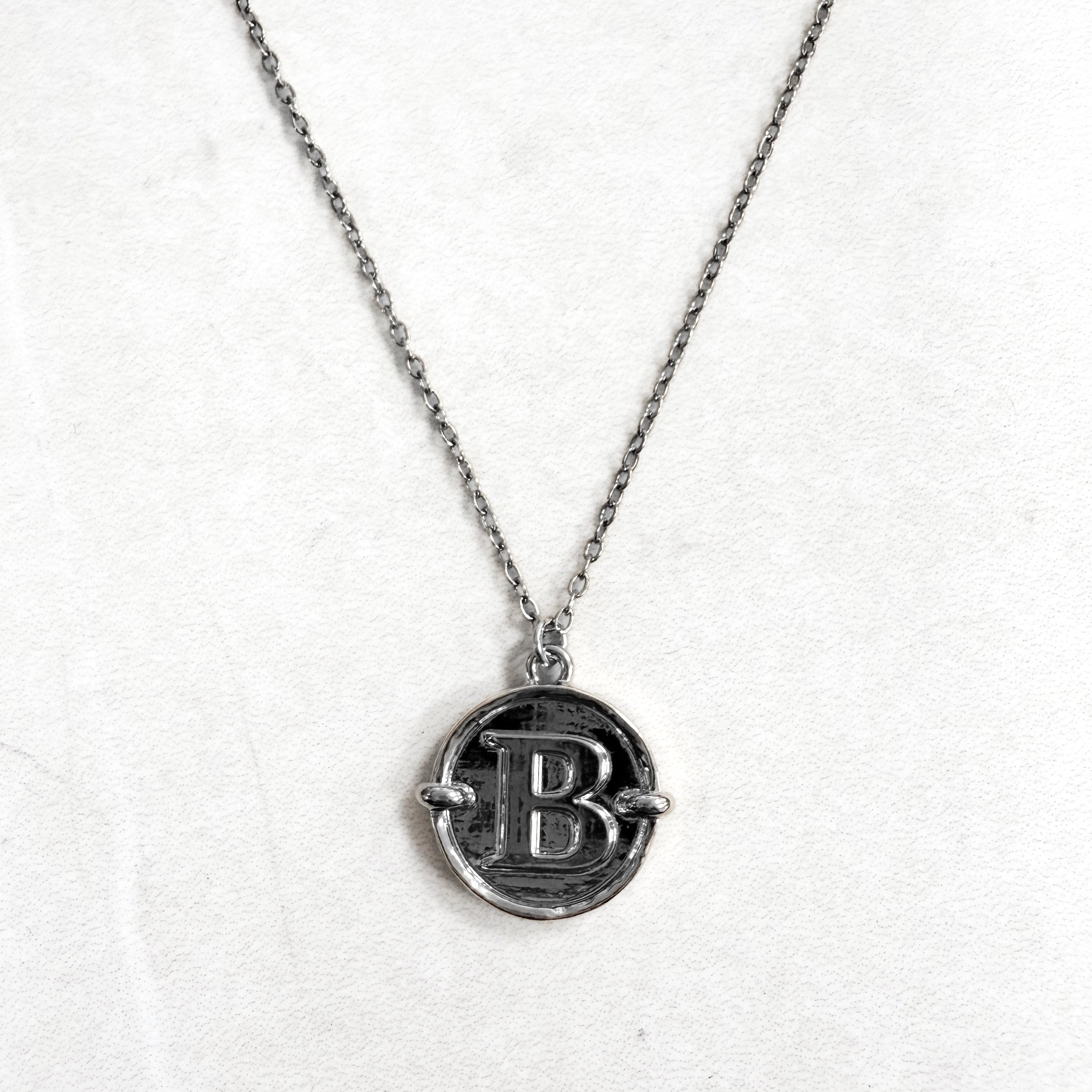 CUSTOMIZABLE "GAMMA" SILVER NECKLACE