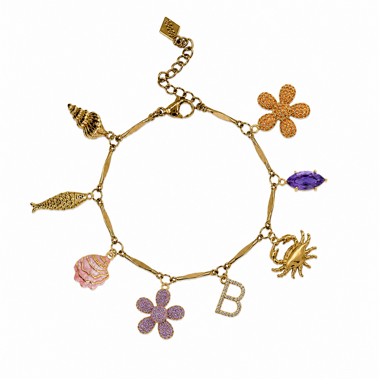 BRACELET "GLOW GOLD" PERSONNALISABLE