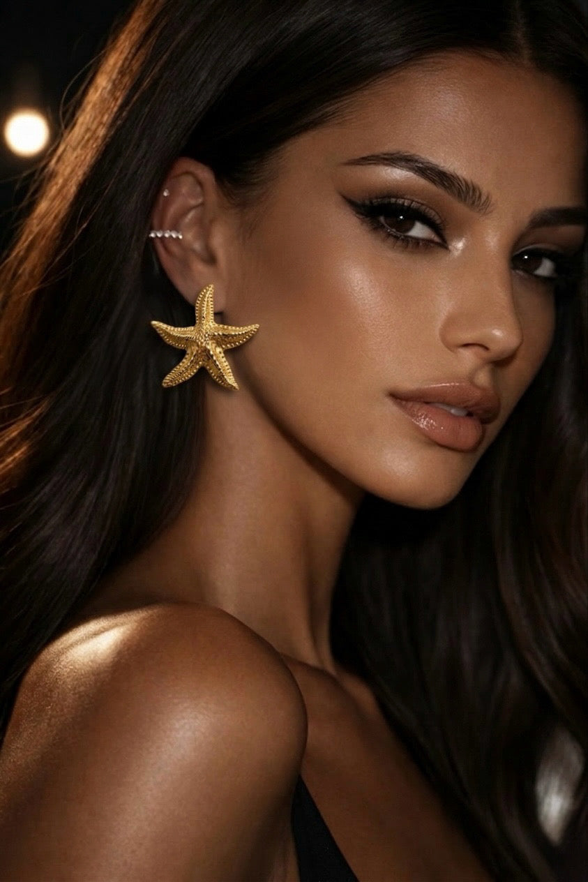 "BUBBLE CREOLES" EARRINGS