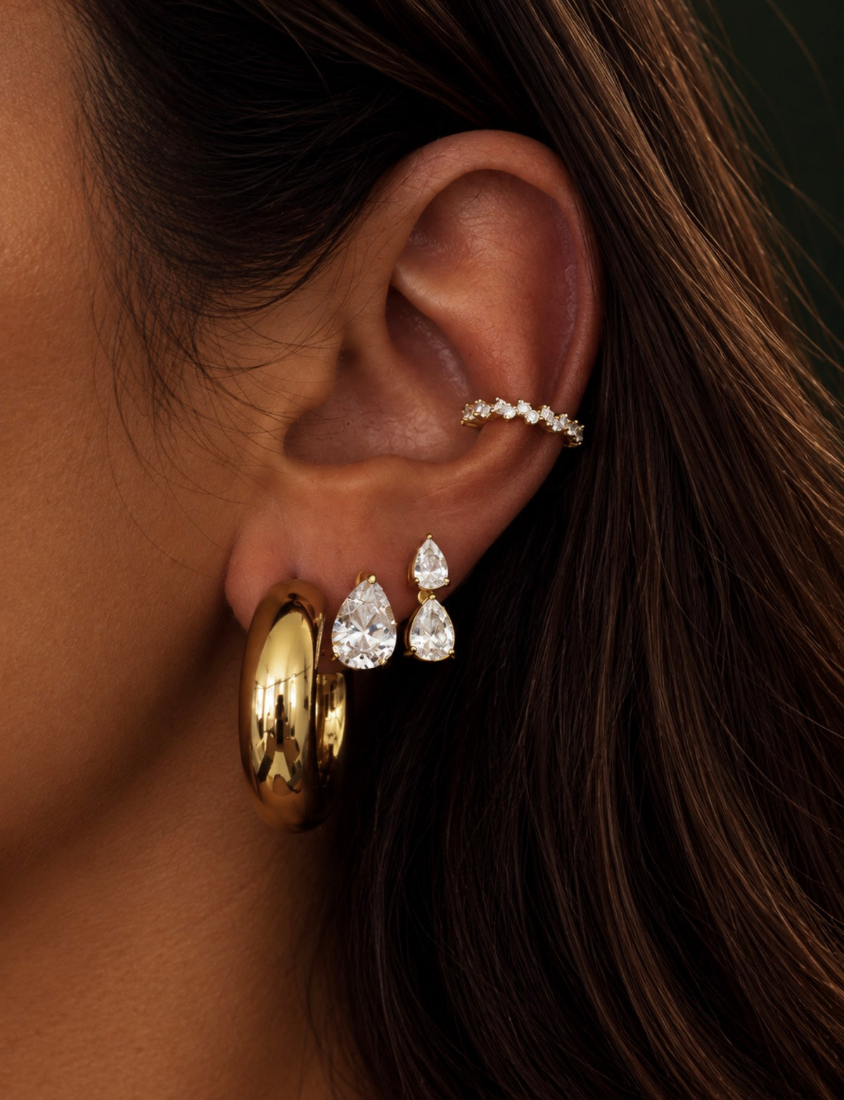 "CREOLE MANHATTAN" EARRING