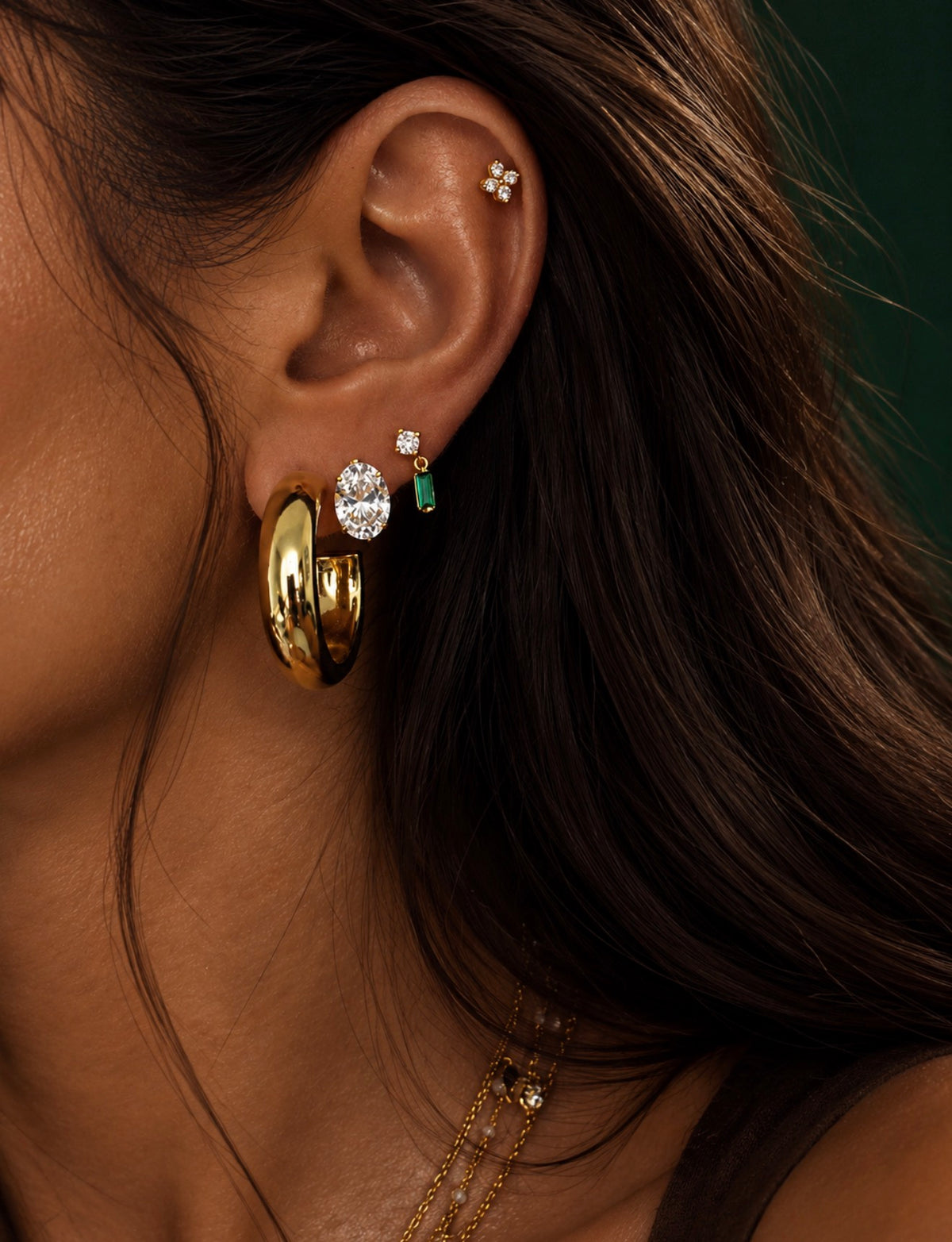 BOUCLE "CREOLE AURA"