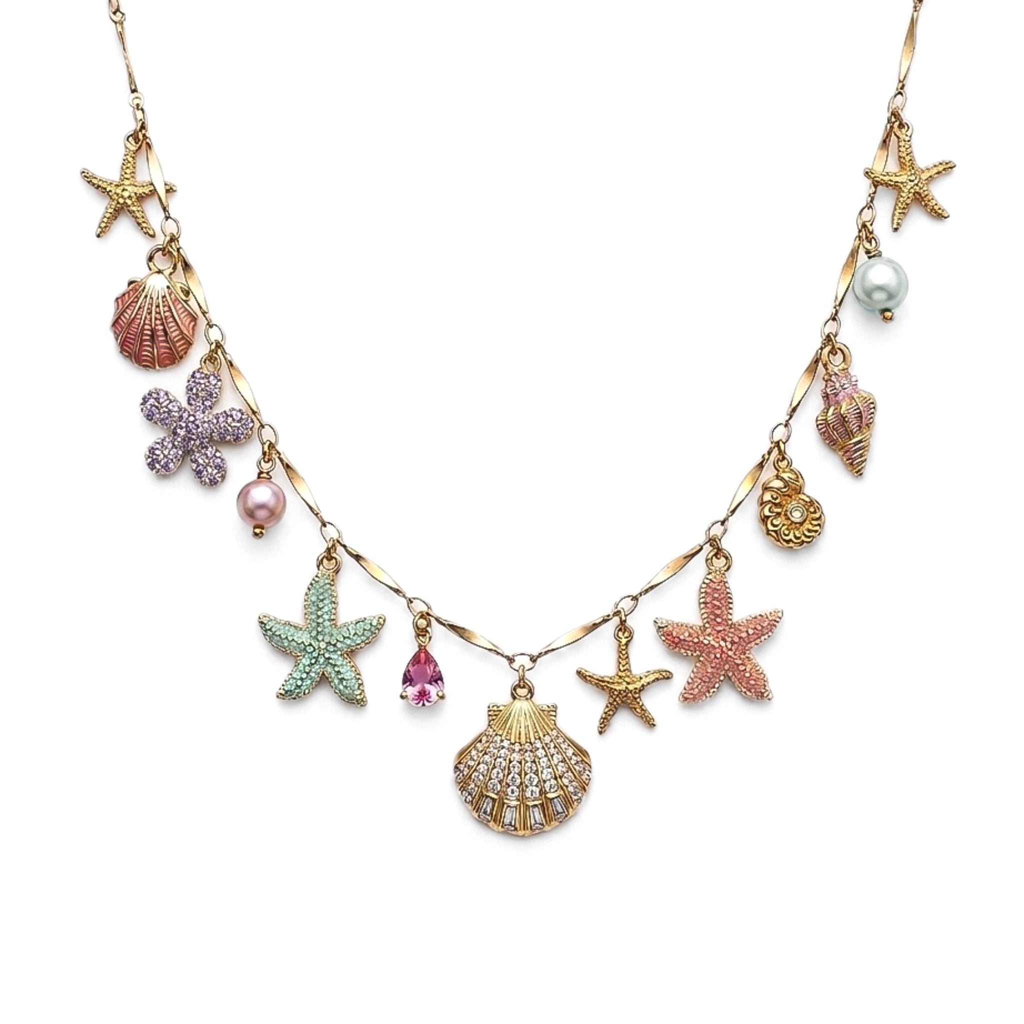 "POPCORN" NECKLACE